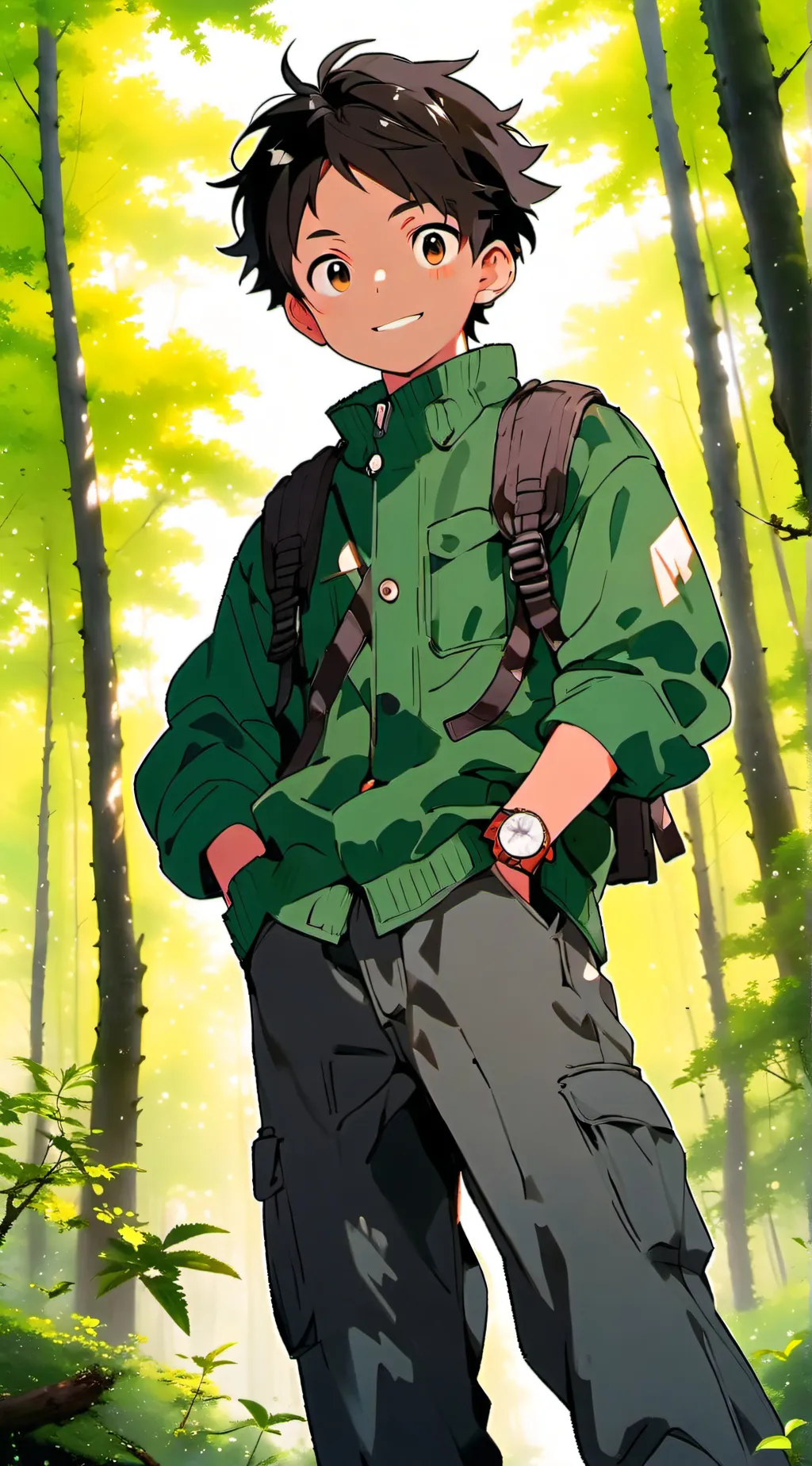 ai character: caseoh background