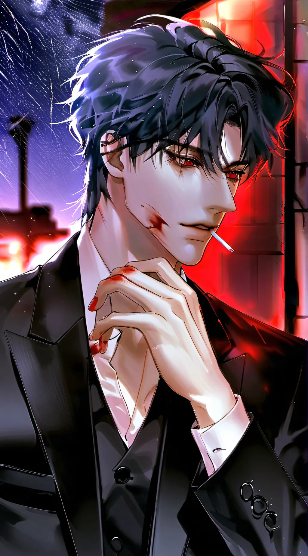 ai character: Scott Shadow  background