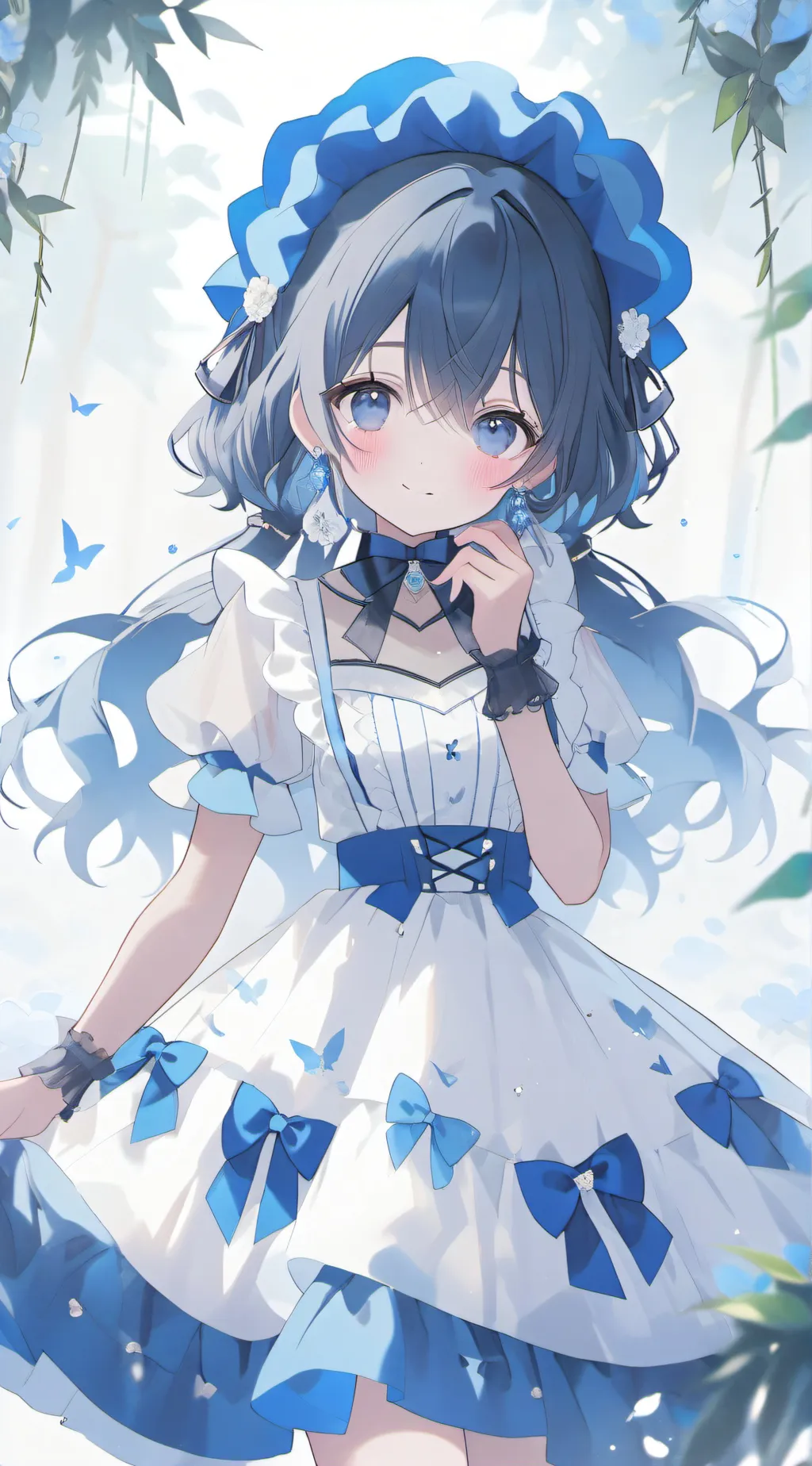 ai character: angel background