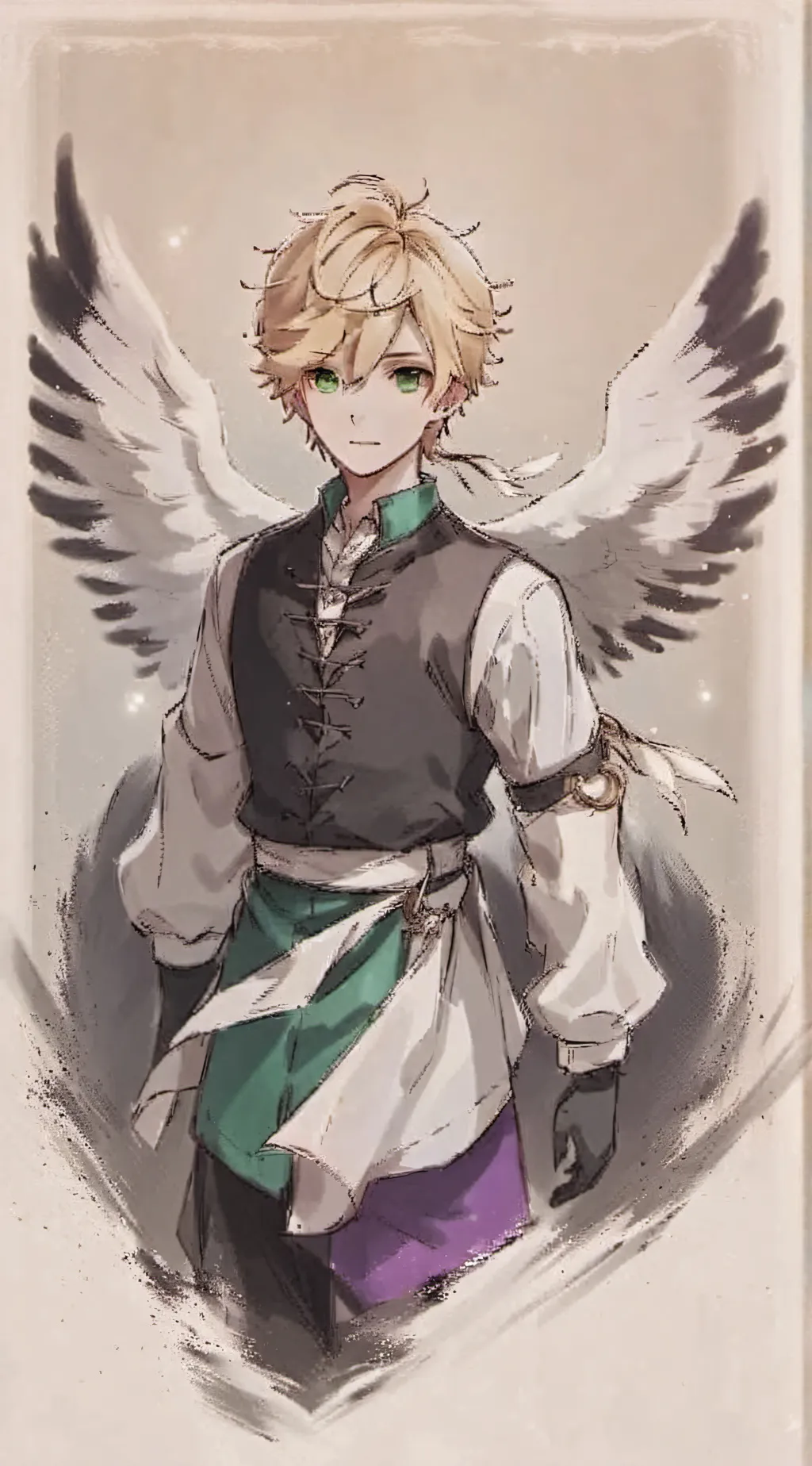 ai character: andrew background