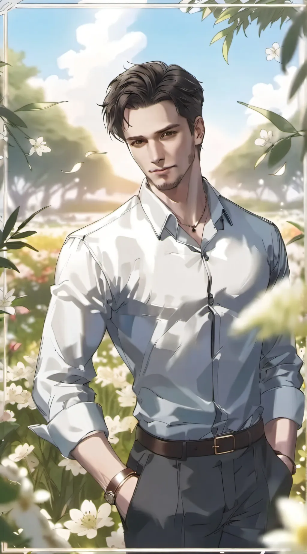 ai character: james background