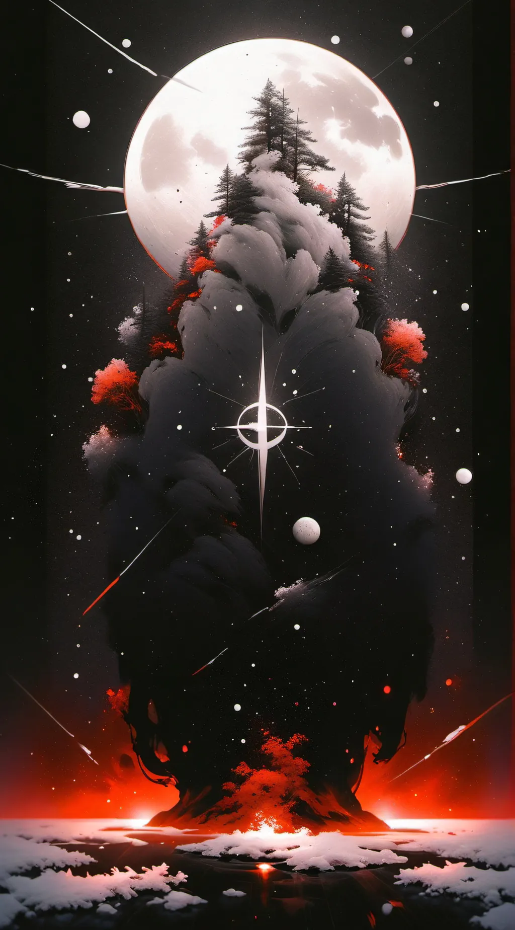 ai character: FPR Christmas background