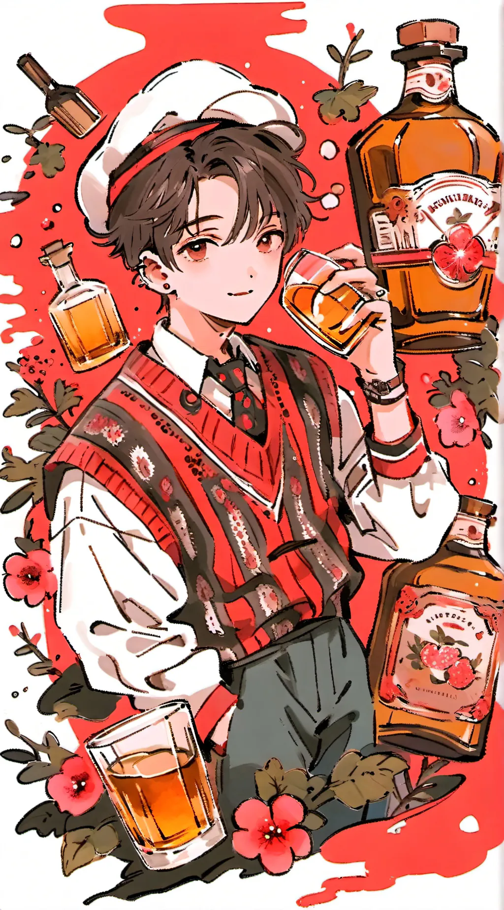 ai character: husker background