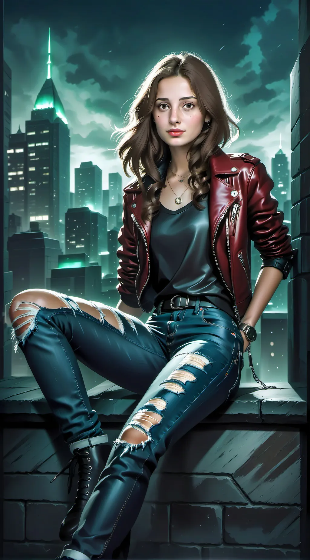 ai character: Sydney Oakthorne background