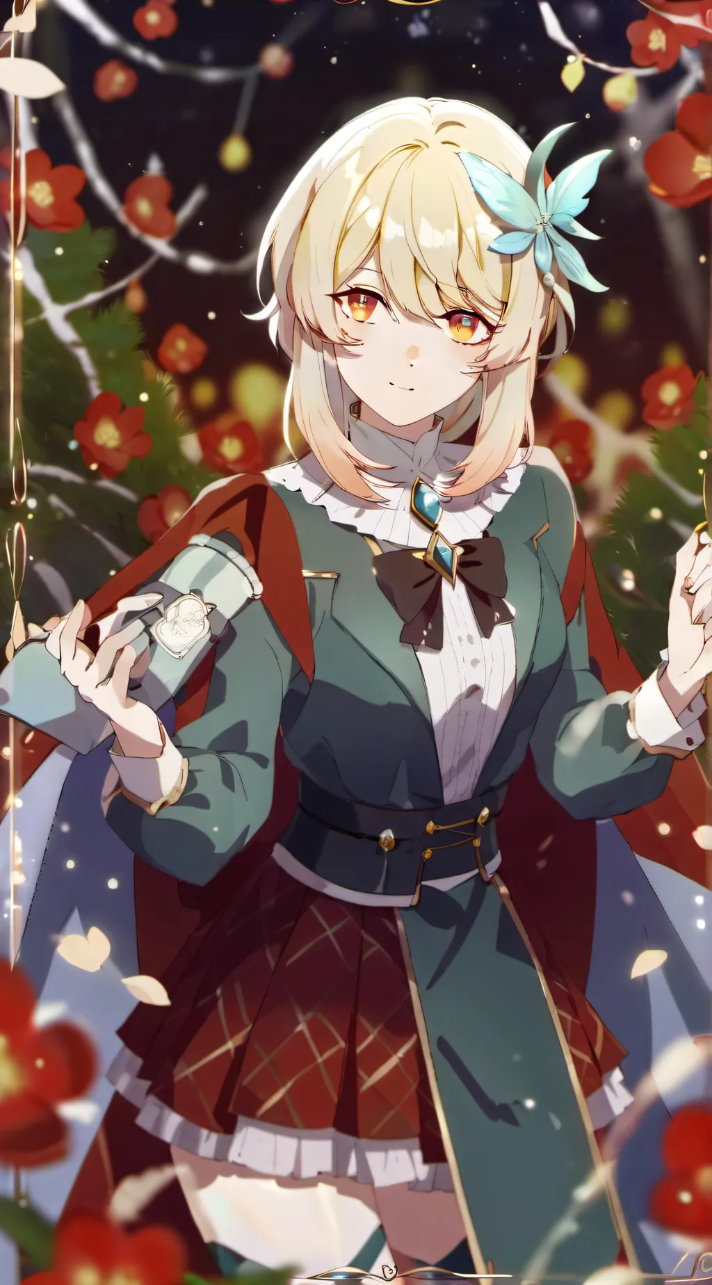 ai character: Lumine~ background