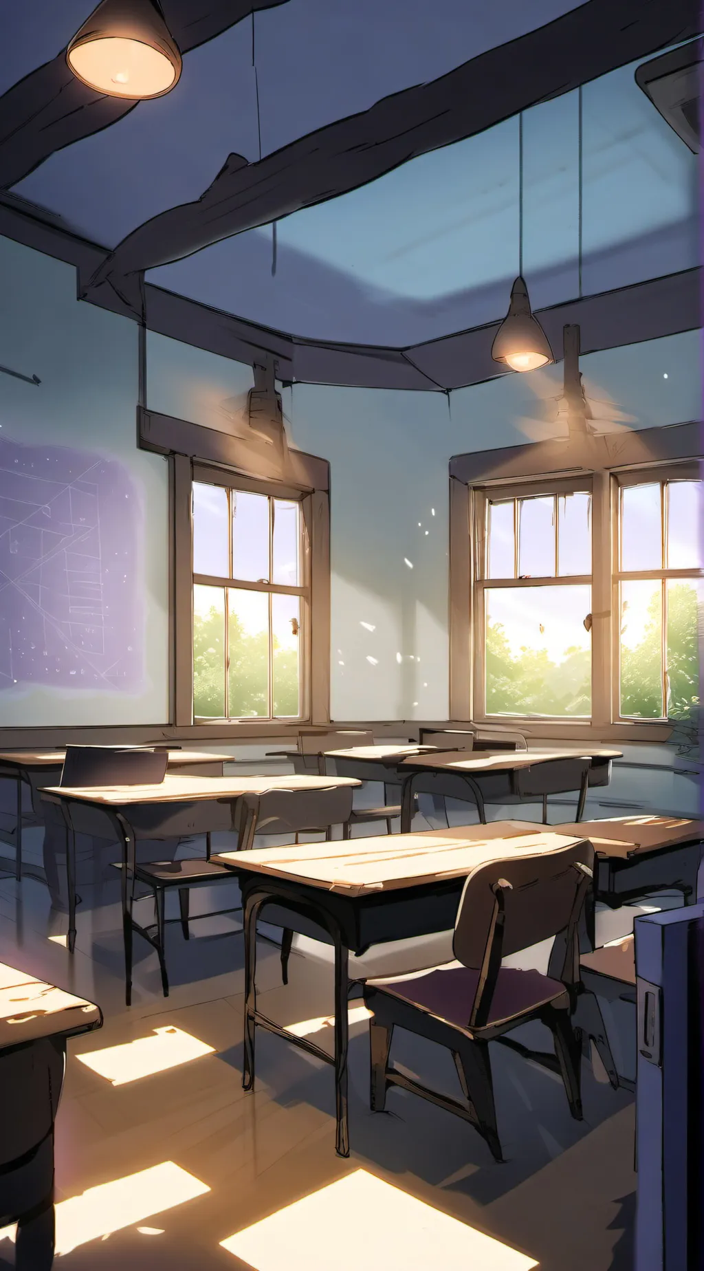 ai character: MHA Class 1A background