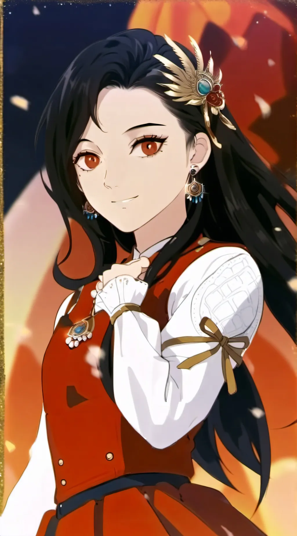 ai character: Ash background