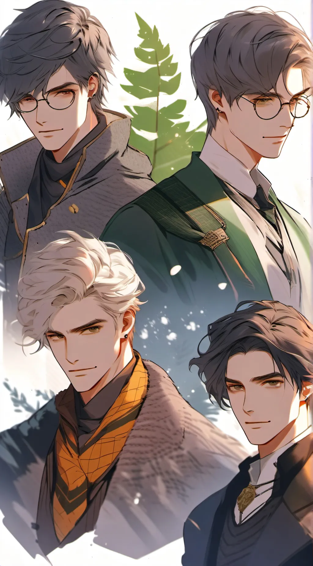 ai character: New Hogwarts background