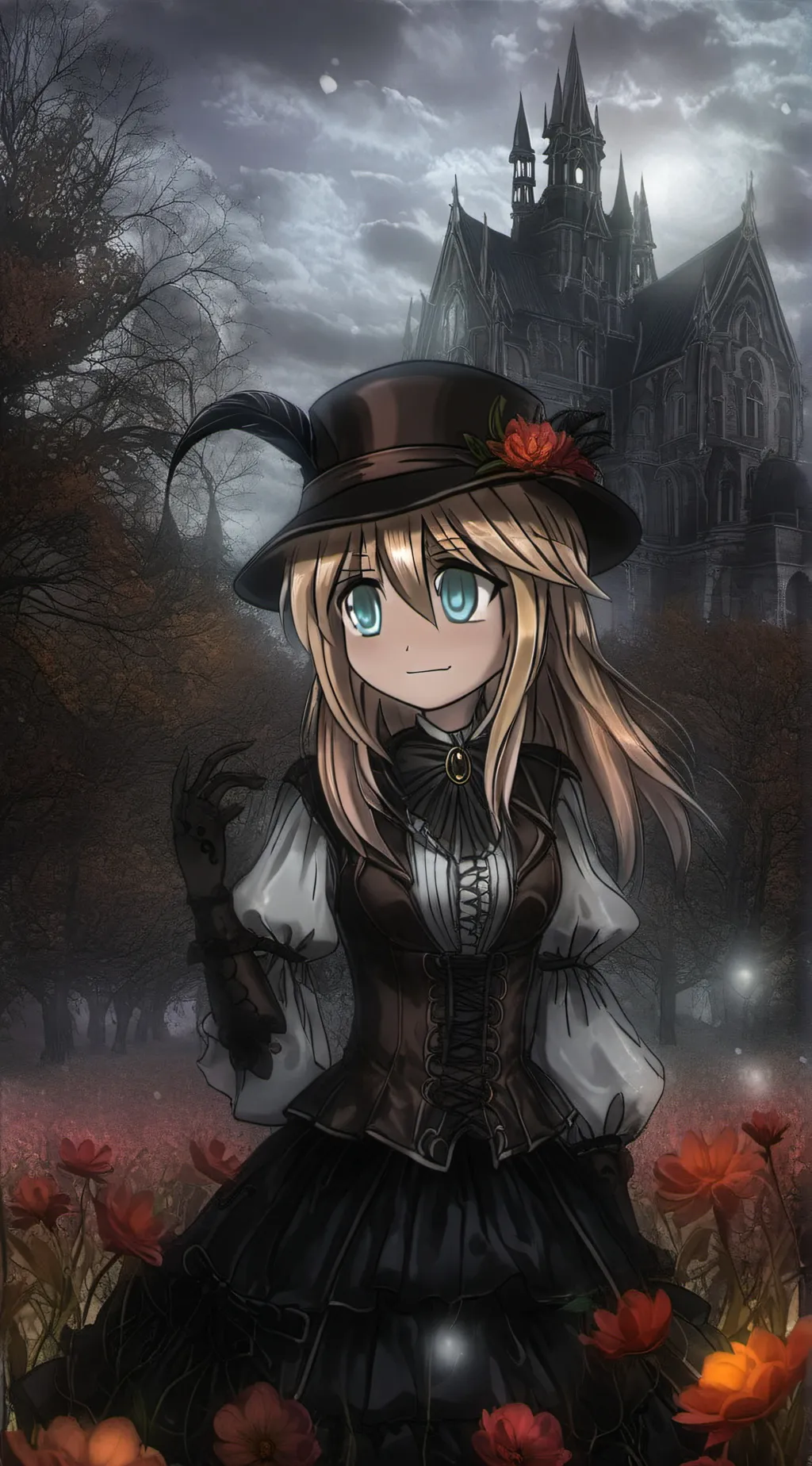 ai character: Idk what to call  background