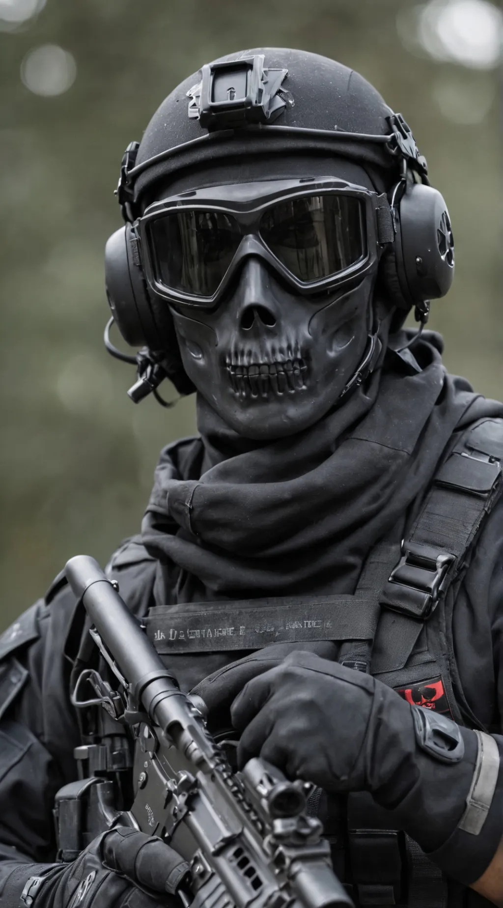 ai character: Sergeant Shadow background