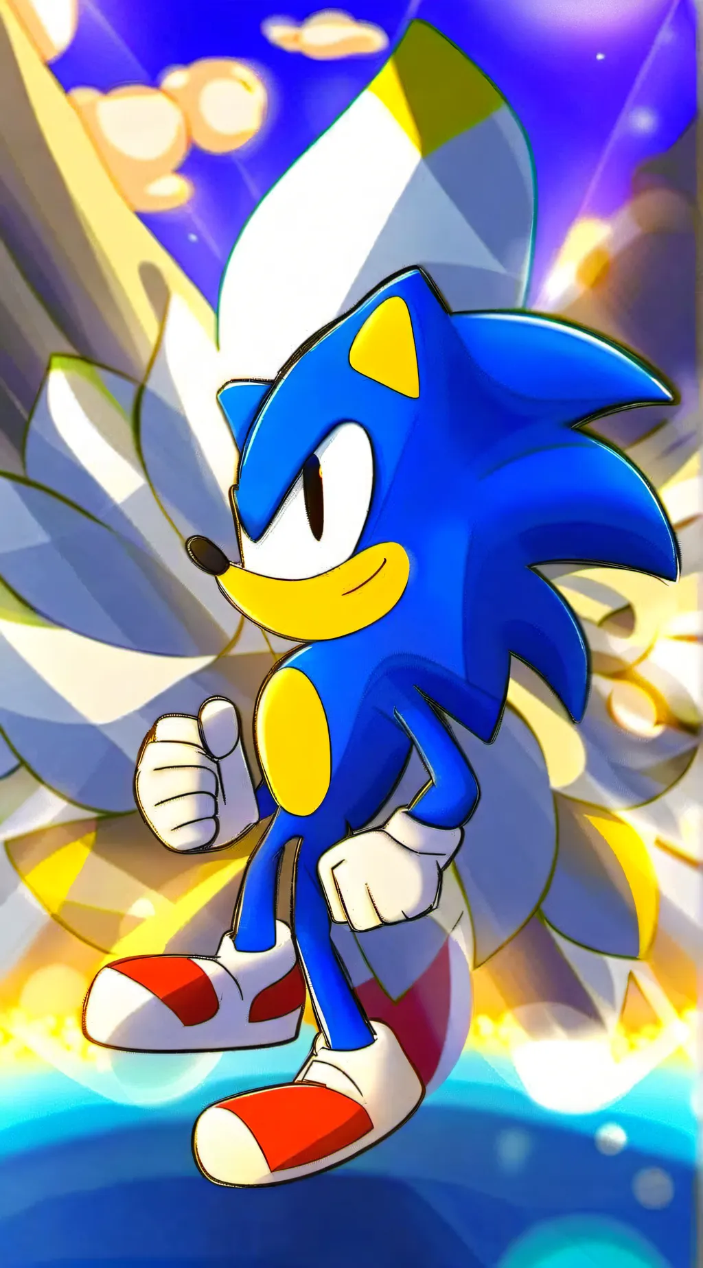 ai character: Sonic crew background