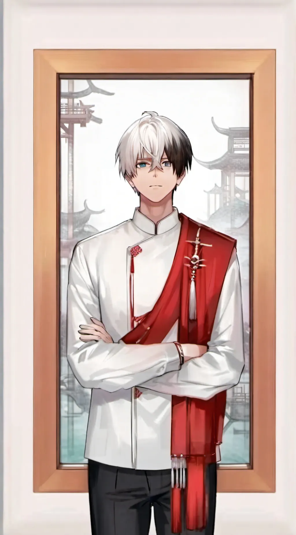 ai character: the football mach background