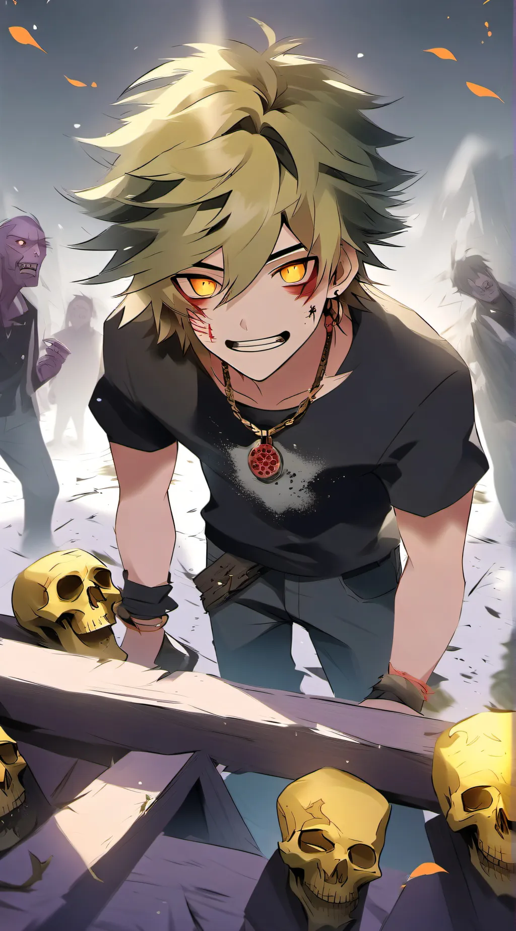 ai character: Zombie Apocalypse background