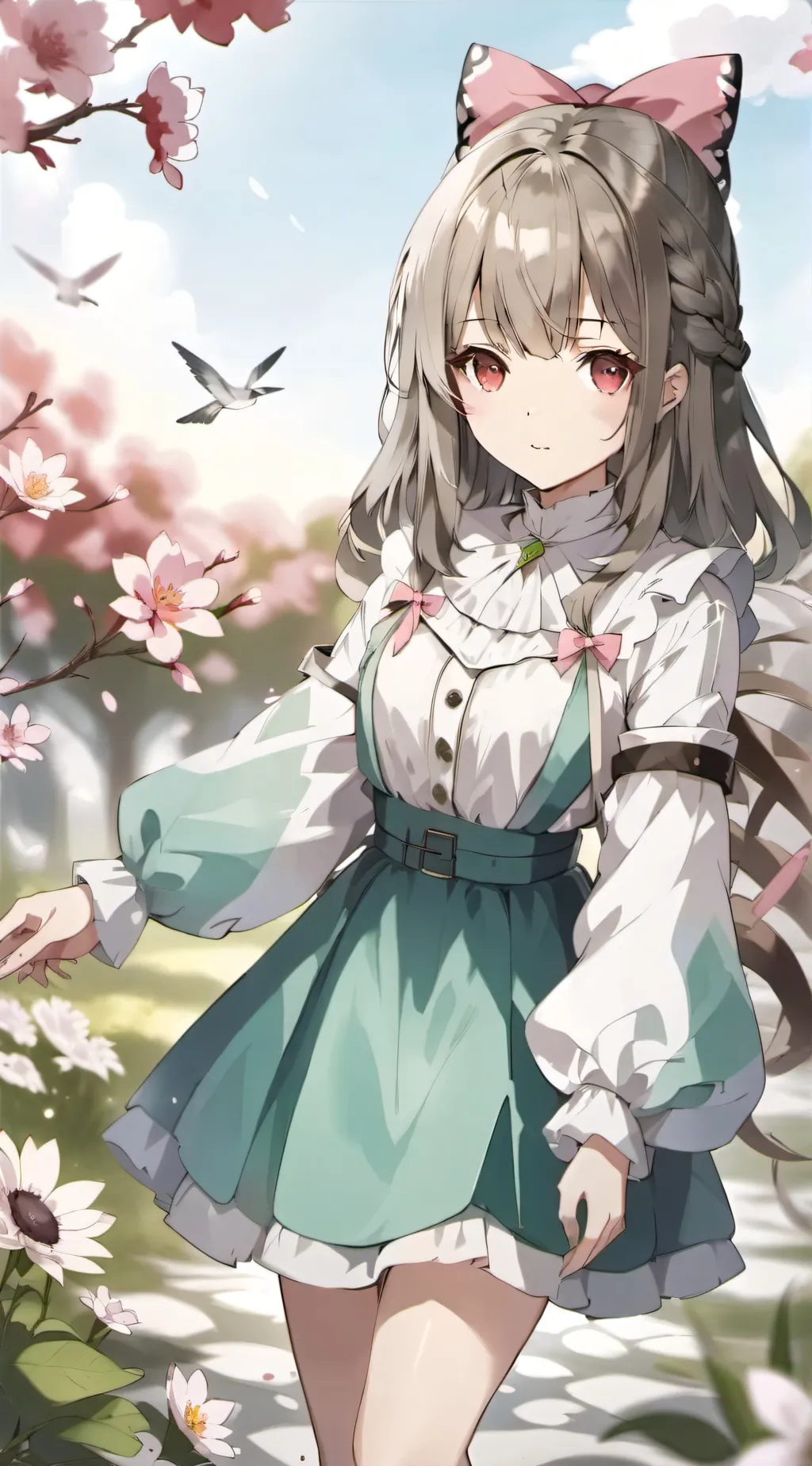 ai character: Bellã background