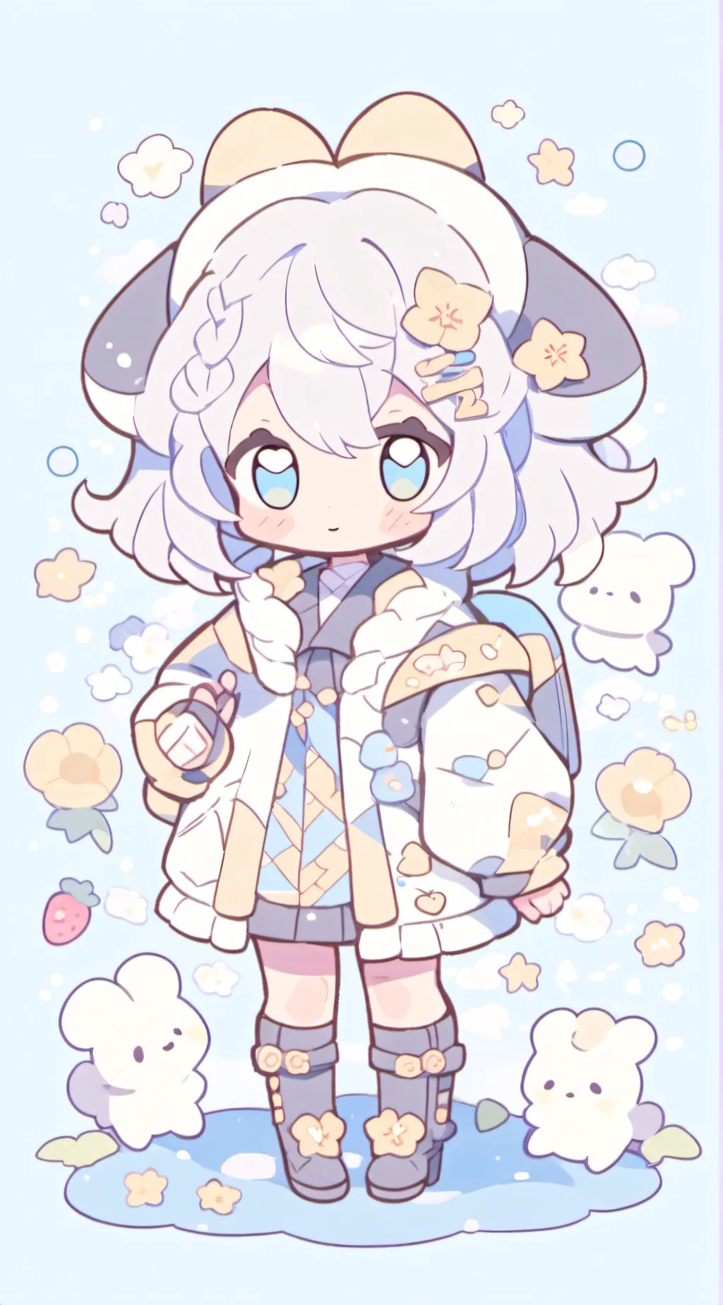 ai character: FPE PET AU! background