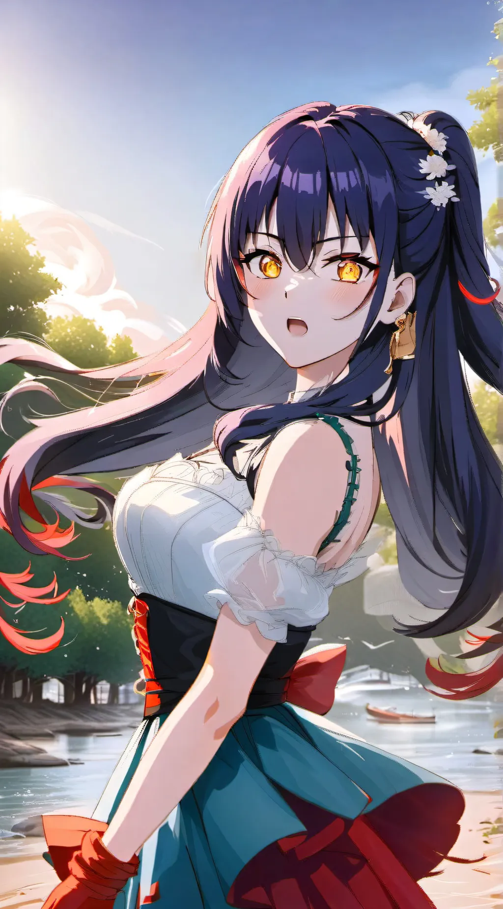 ai character: Amaya background