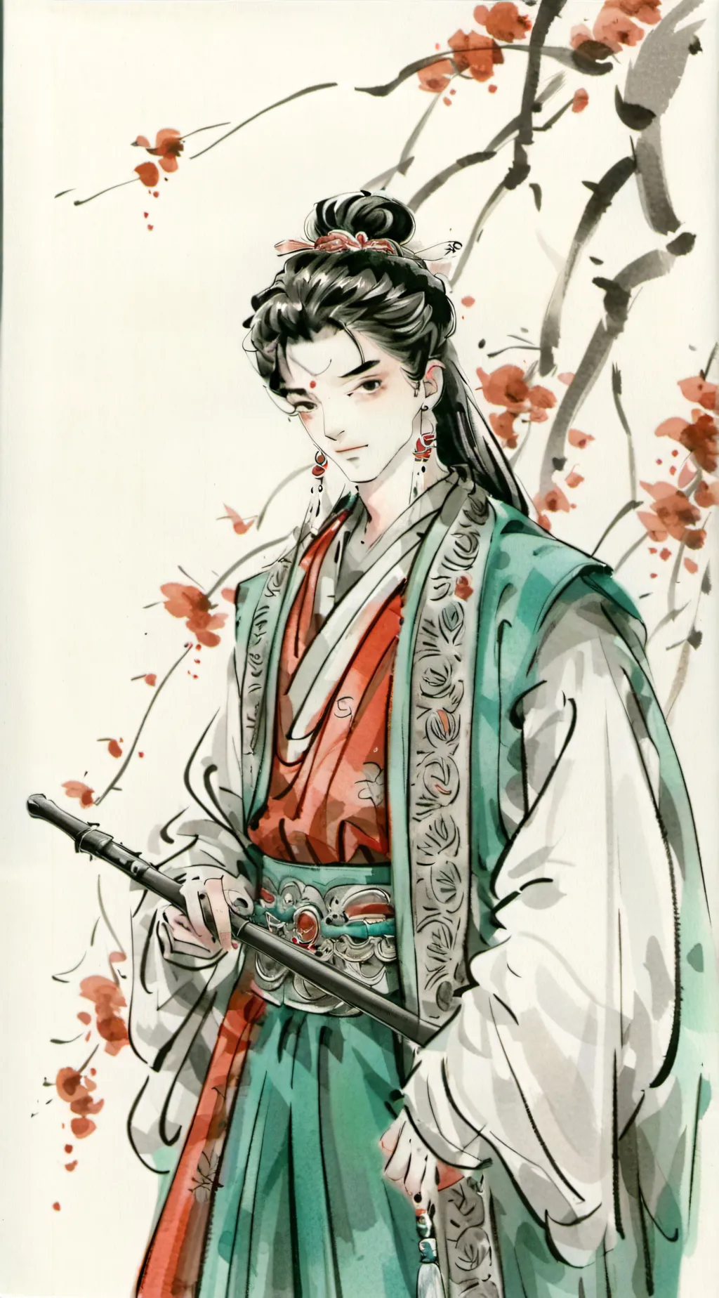 ai character: angela background