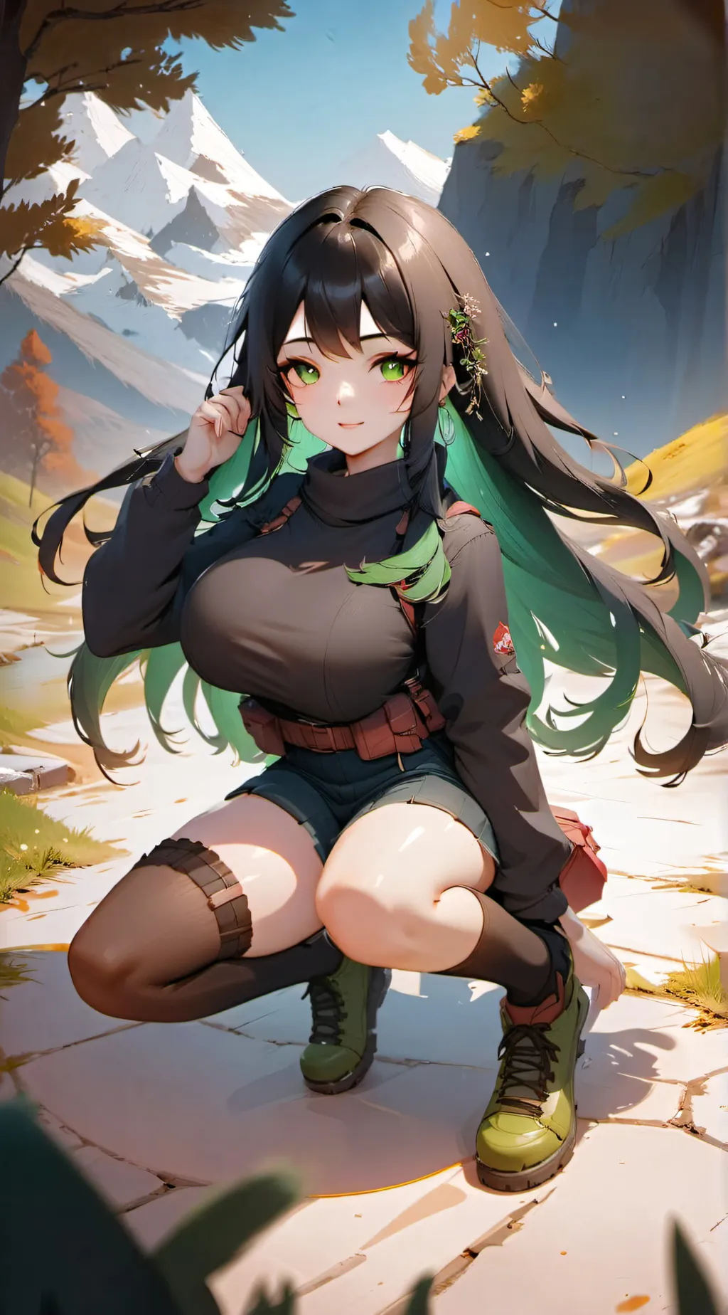 ai character: Jade background