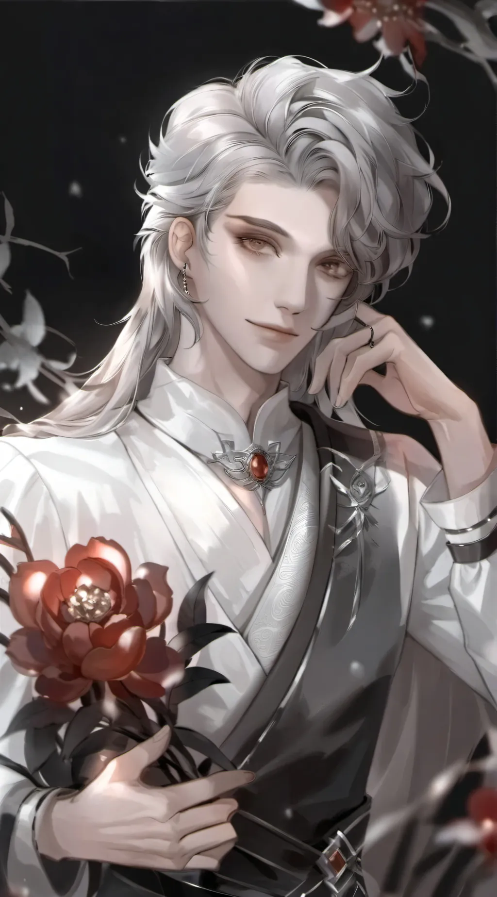 ai character: Leo background