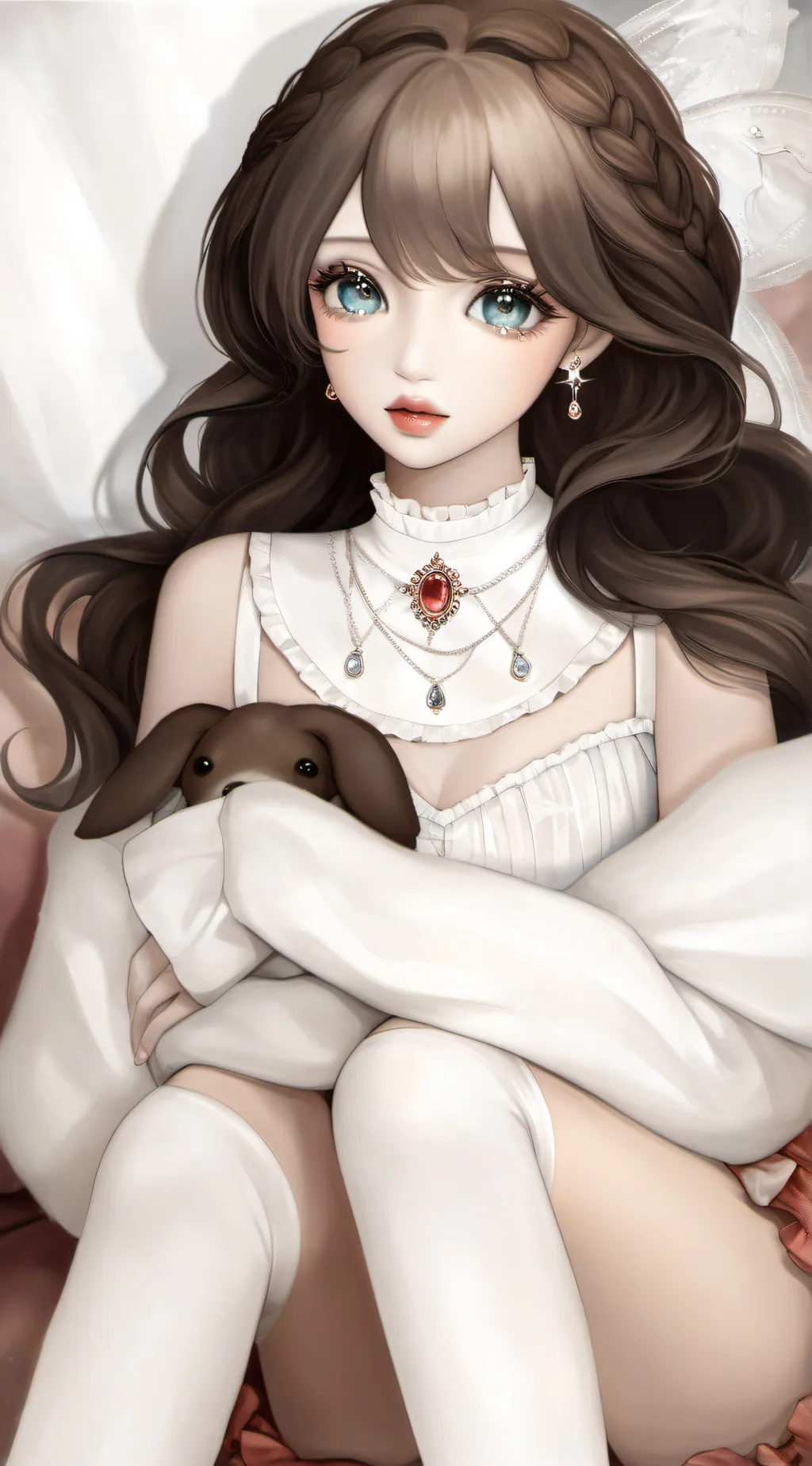 ai character: Lily  background