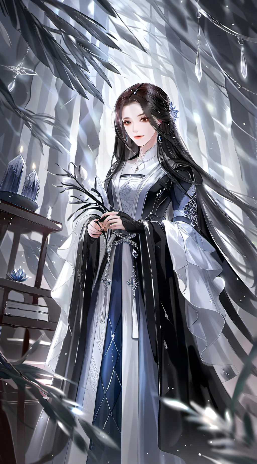 ai character: Mei ￼Ling background