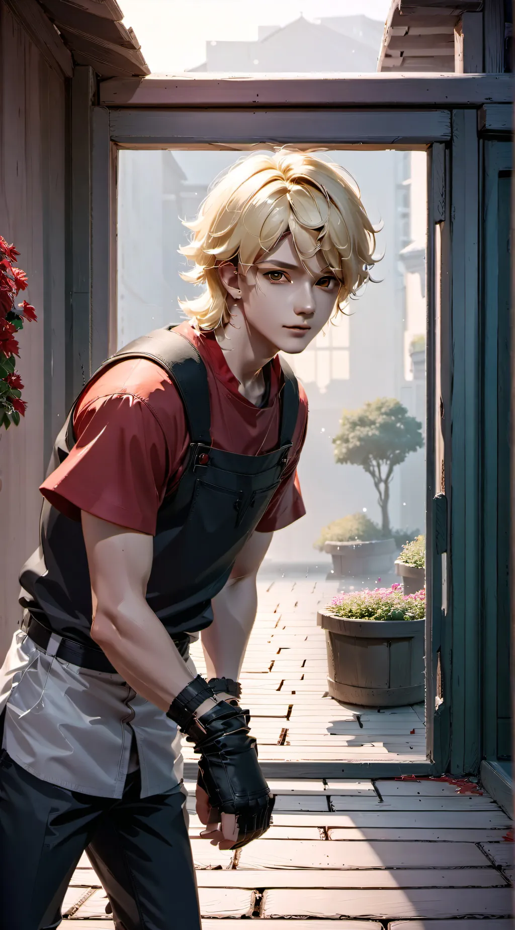 ai character: Blake🔥 background