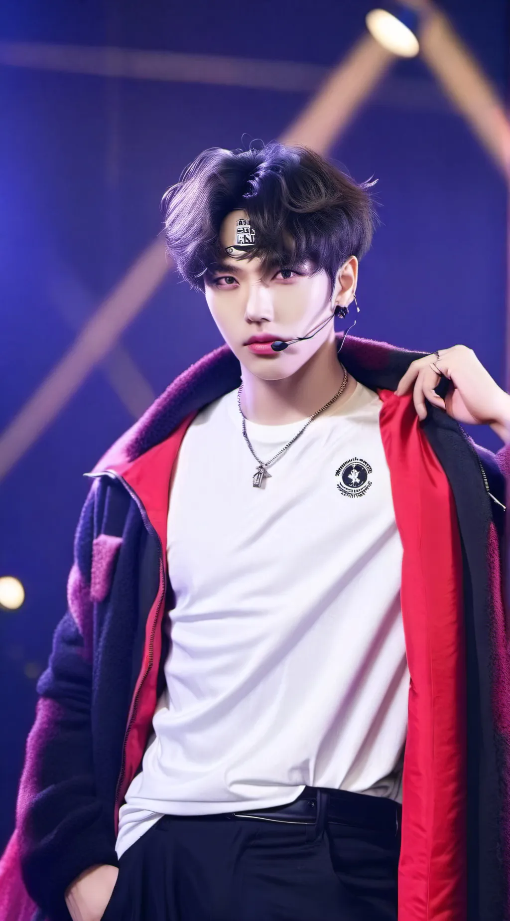 ai character: Hyunjin background