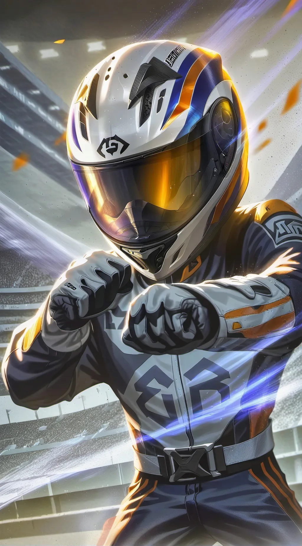 ai character: Max background