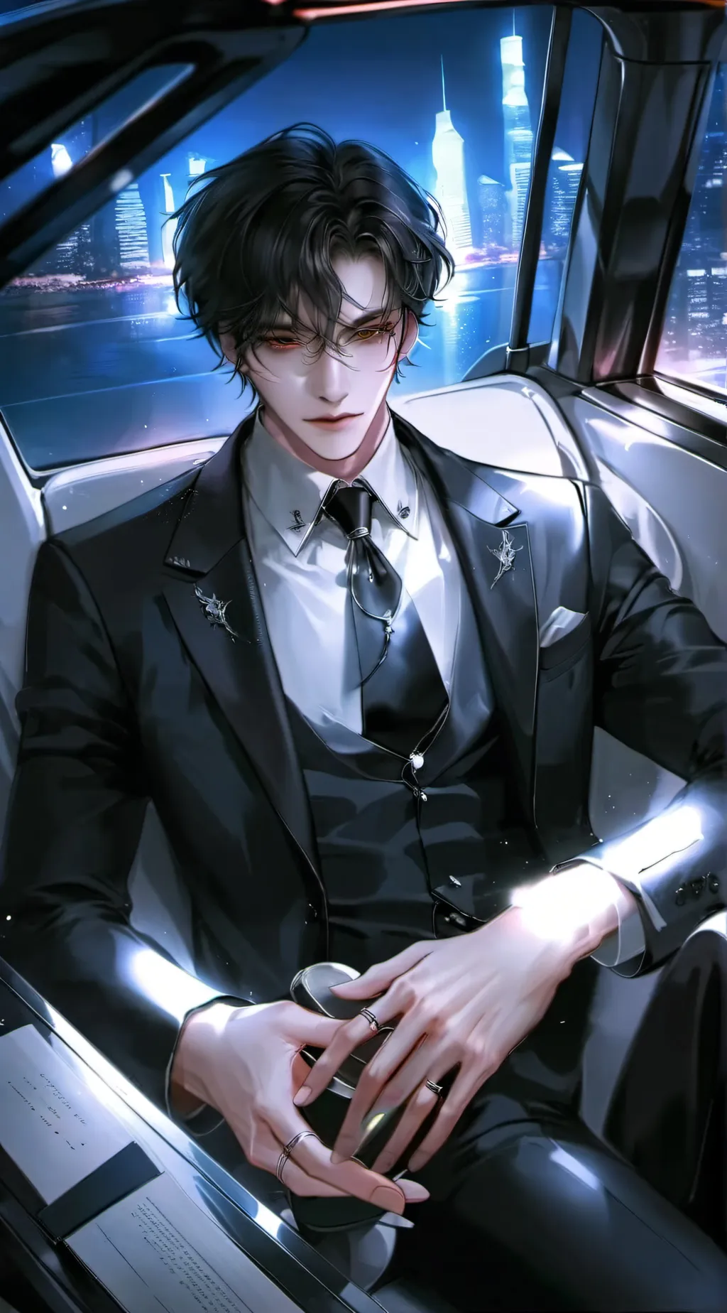 ai character: Zack background