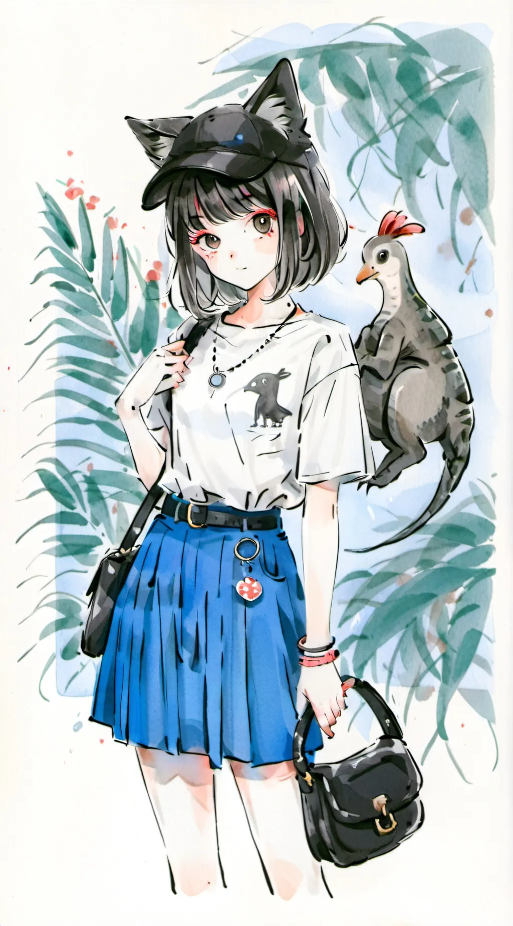 ai character: Zuri background