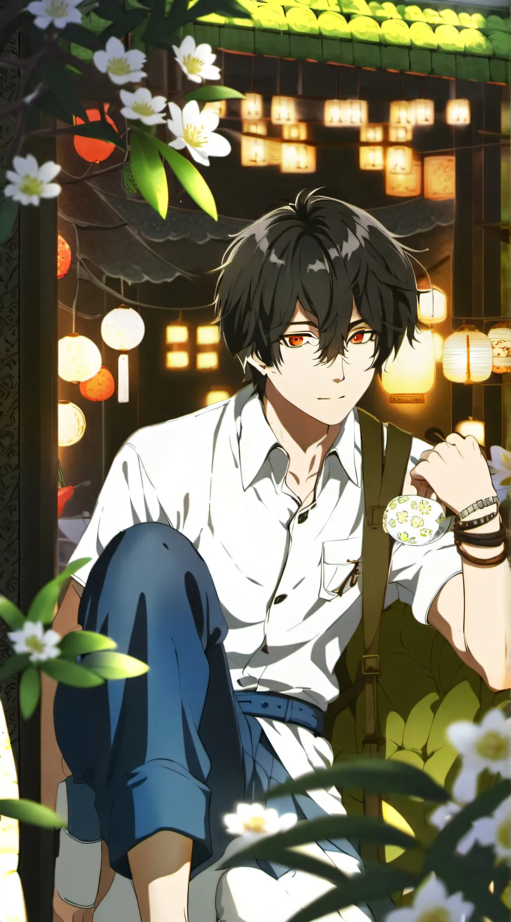 ai character: Nick background