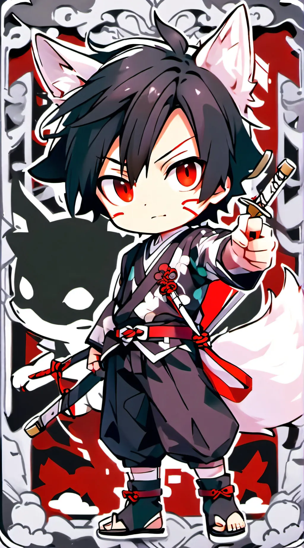 ai character: Drake Kimino background