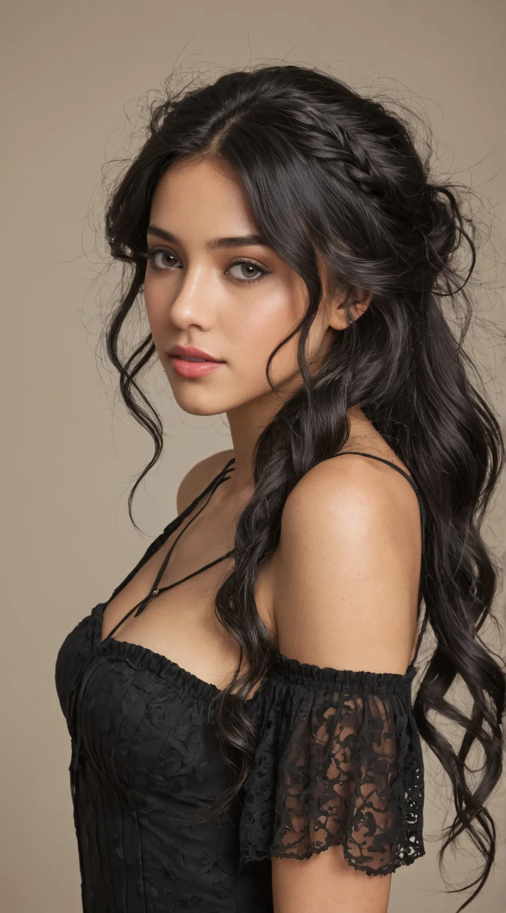 ai character: Maddison  background