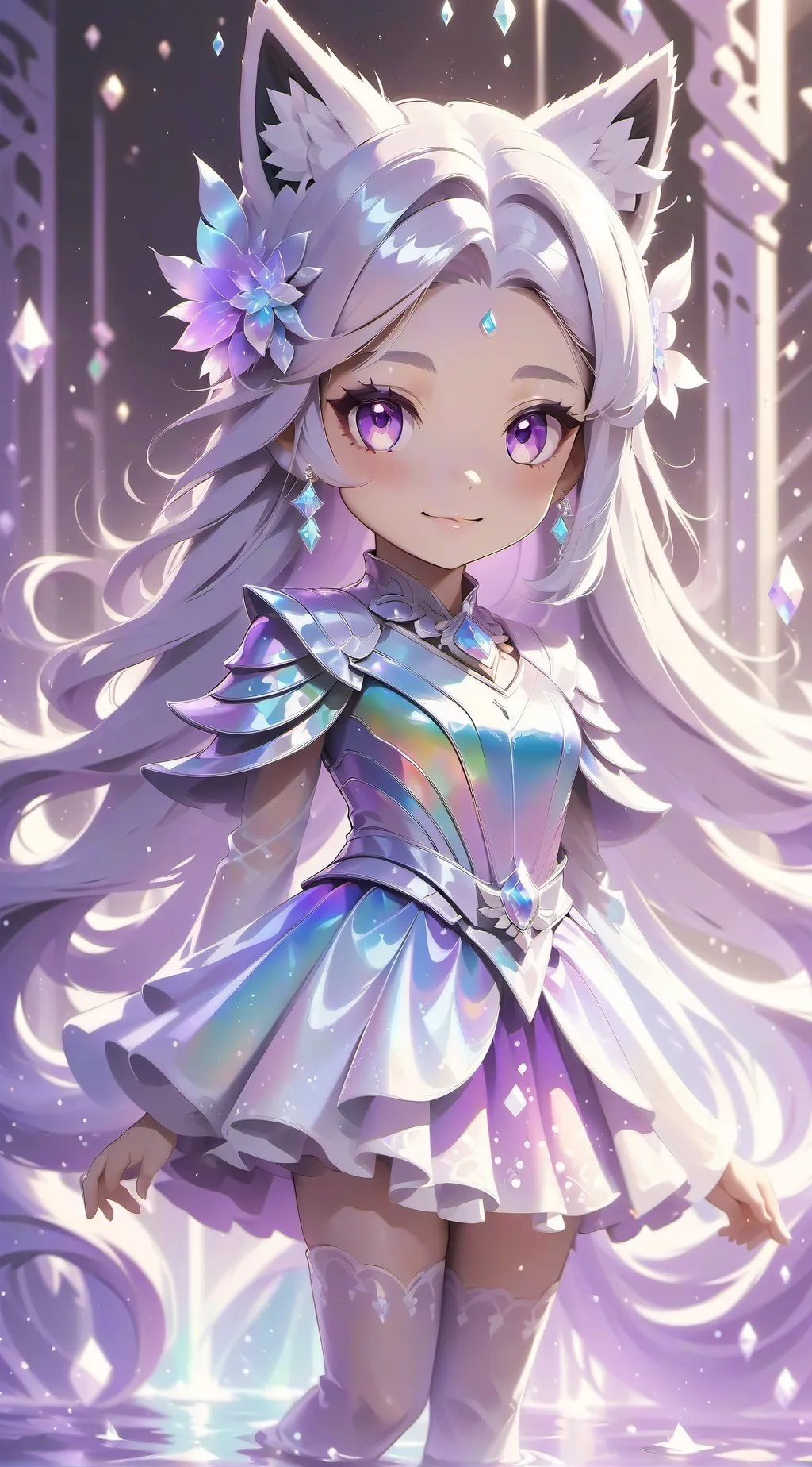 ai character: Aphmau  background