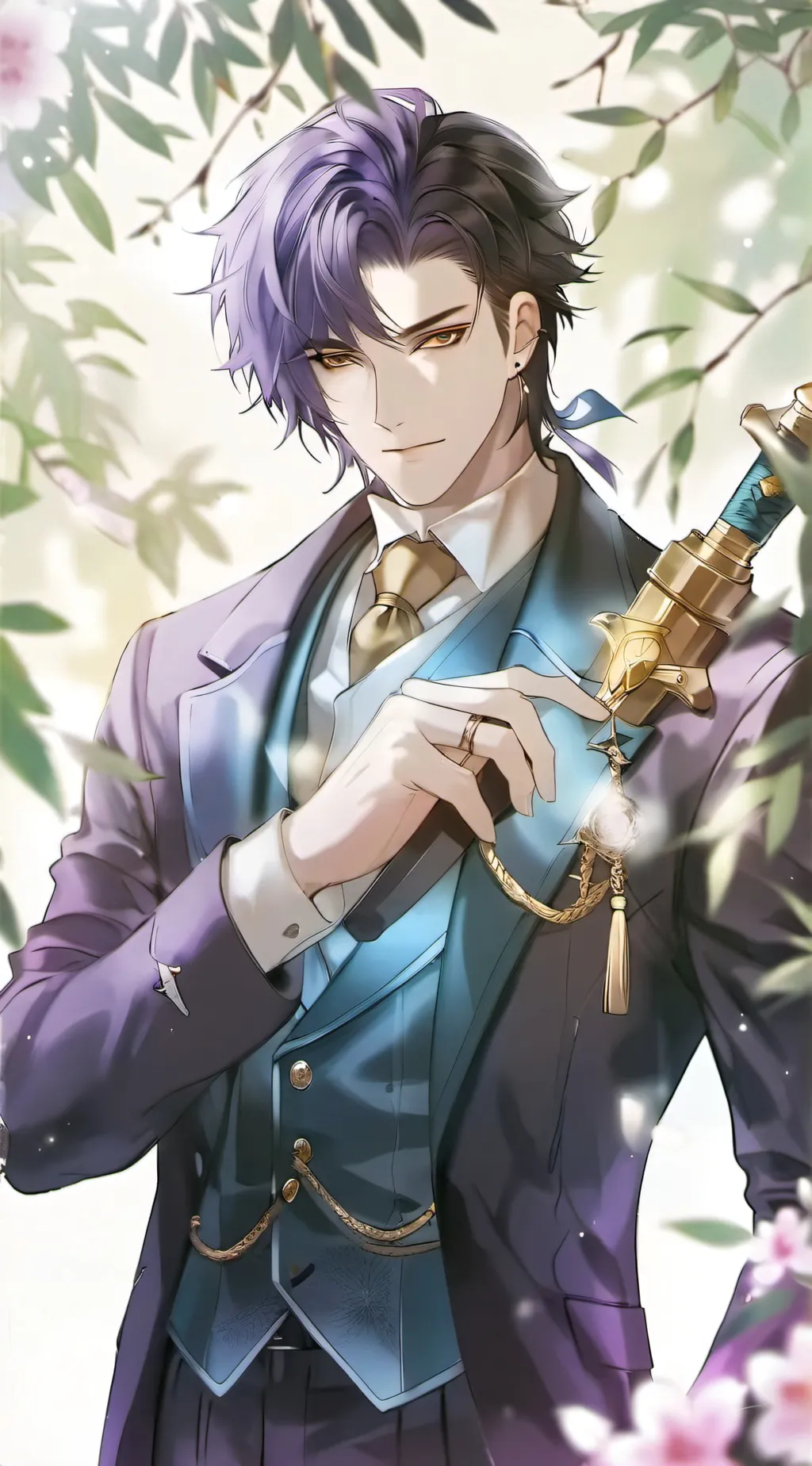 ai character: violet team background