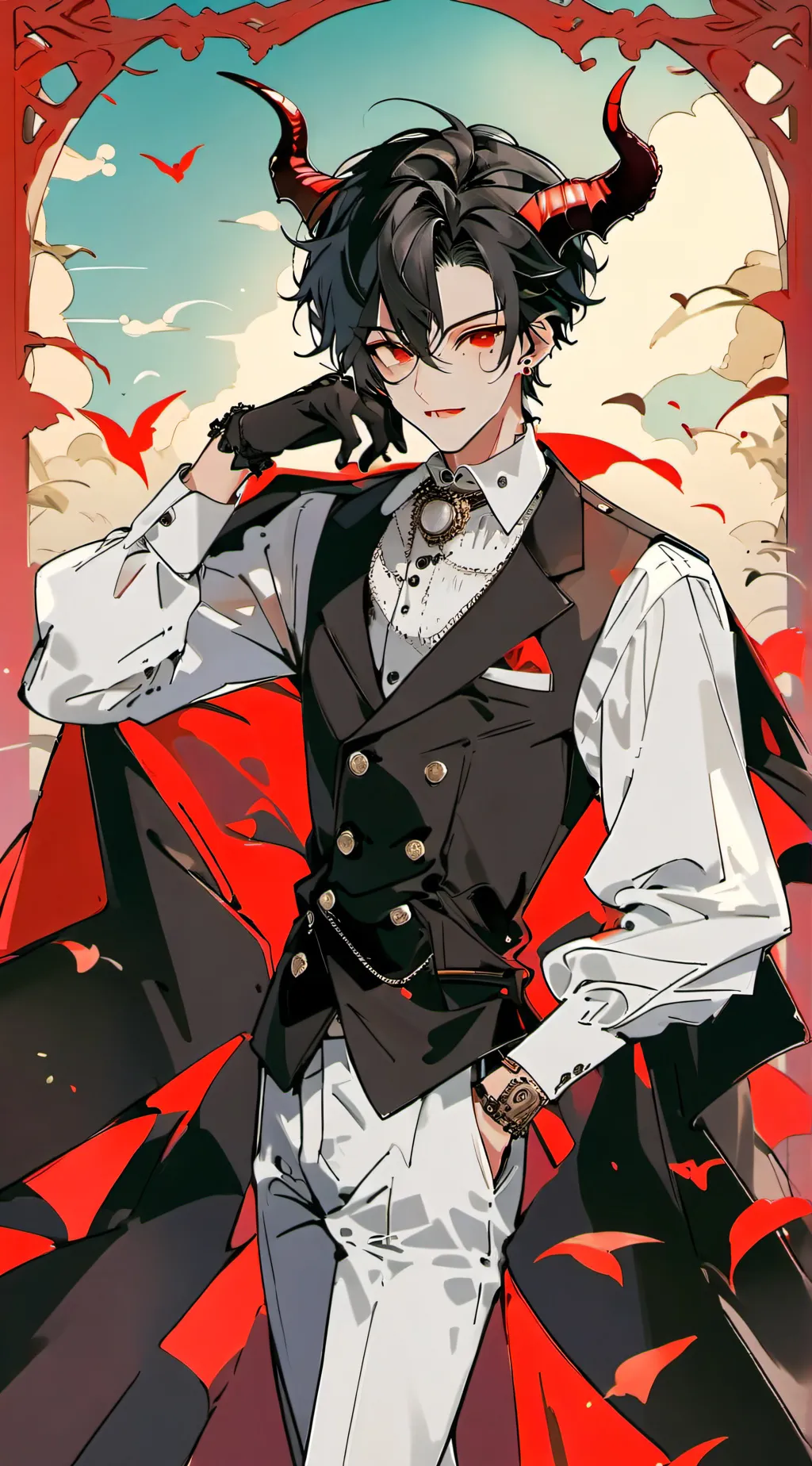 ai character: Oliver background