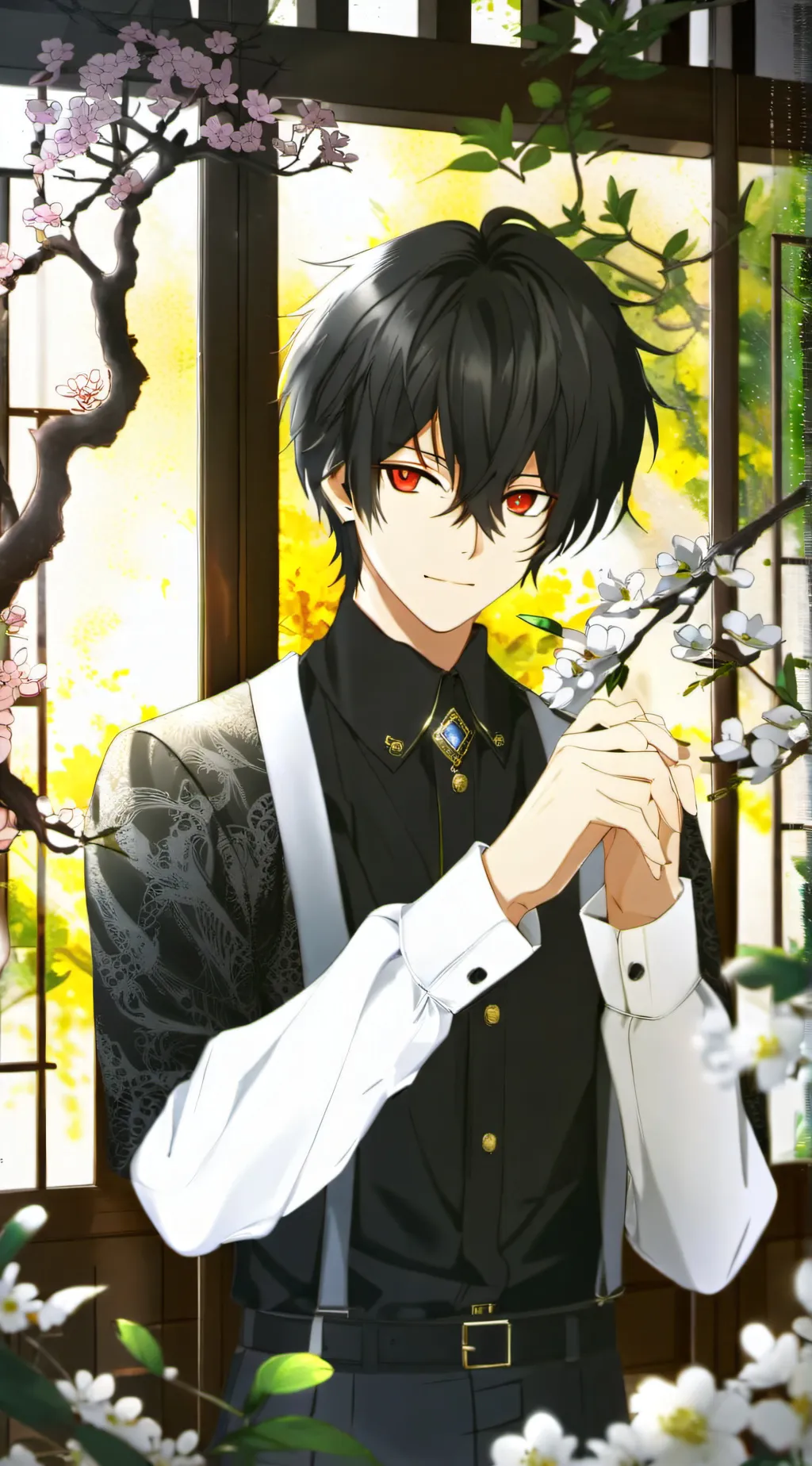 ai character: annoying boy  background