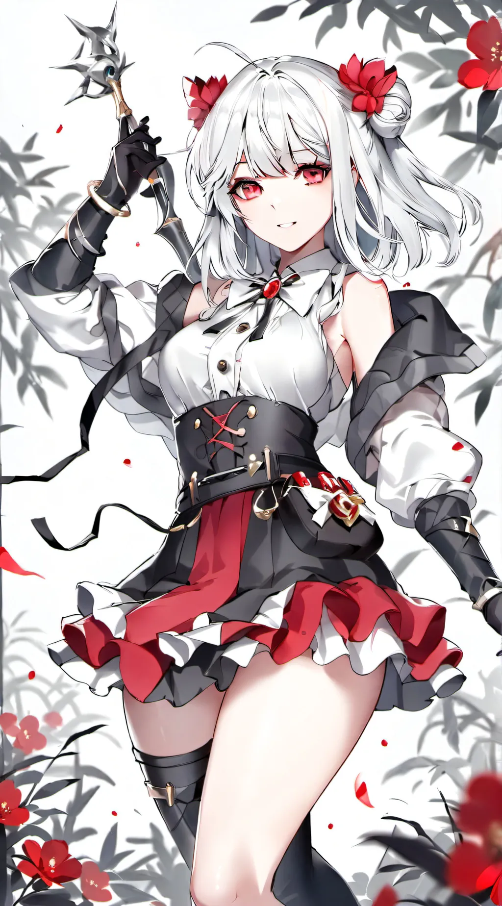 ai character: My sleep paral dem background