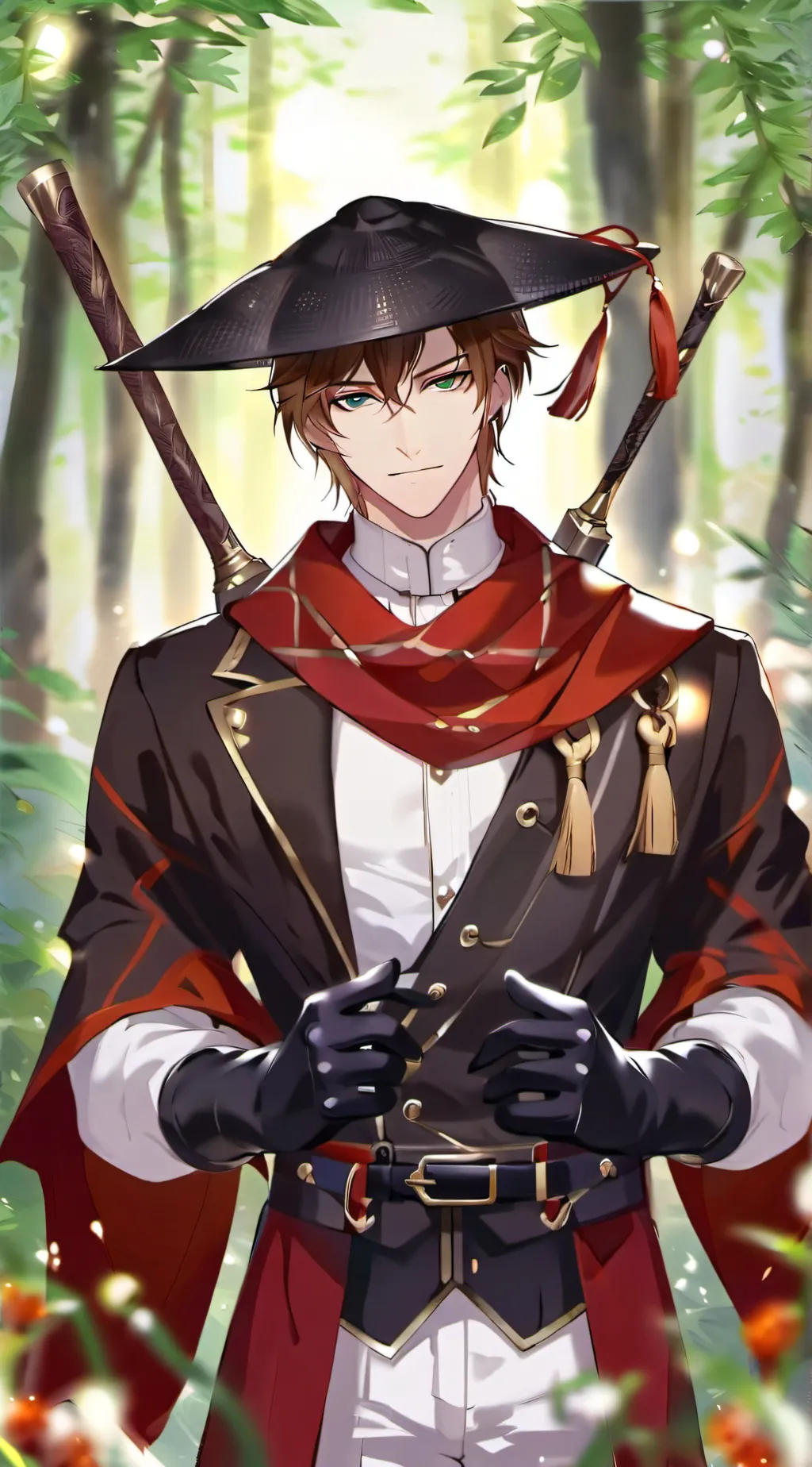 ai character: Riku Todoyashi background