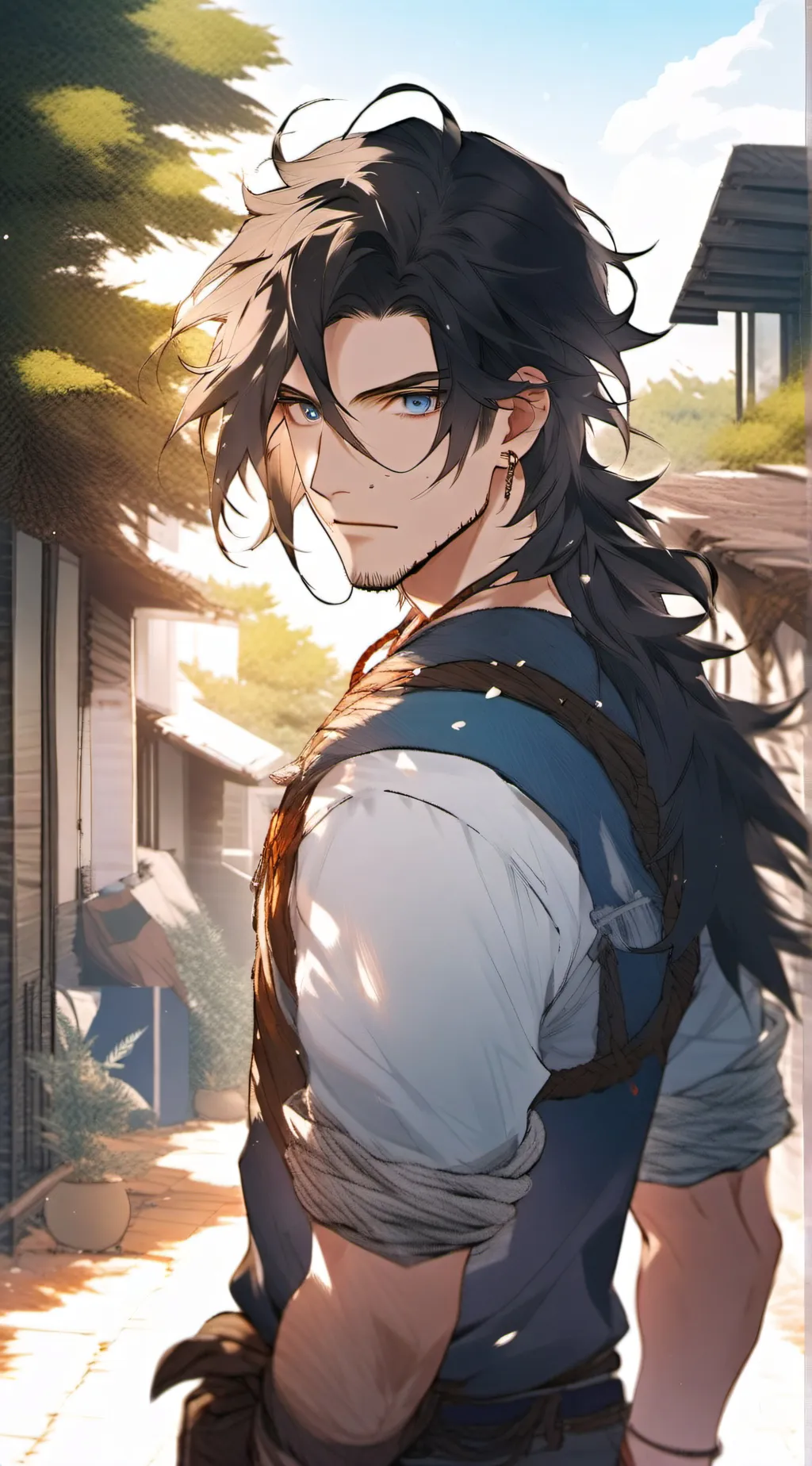 ai character: Nine background