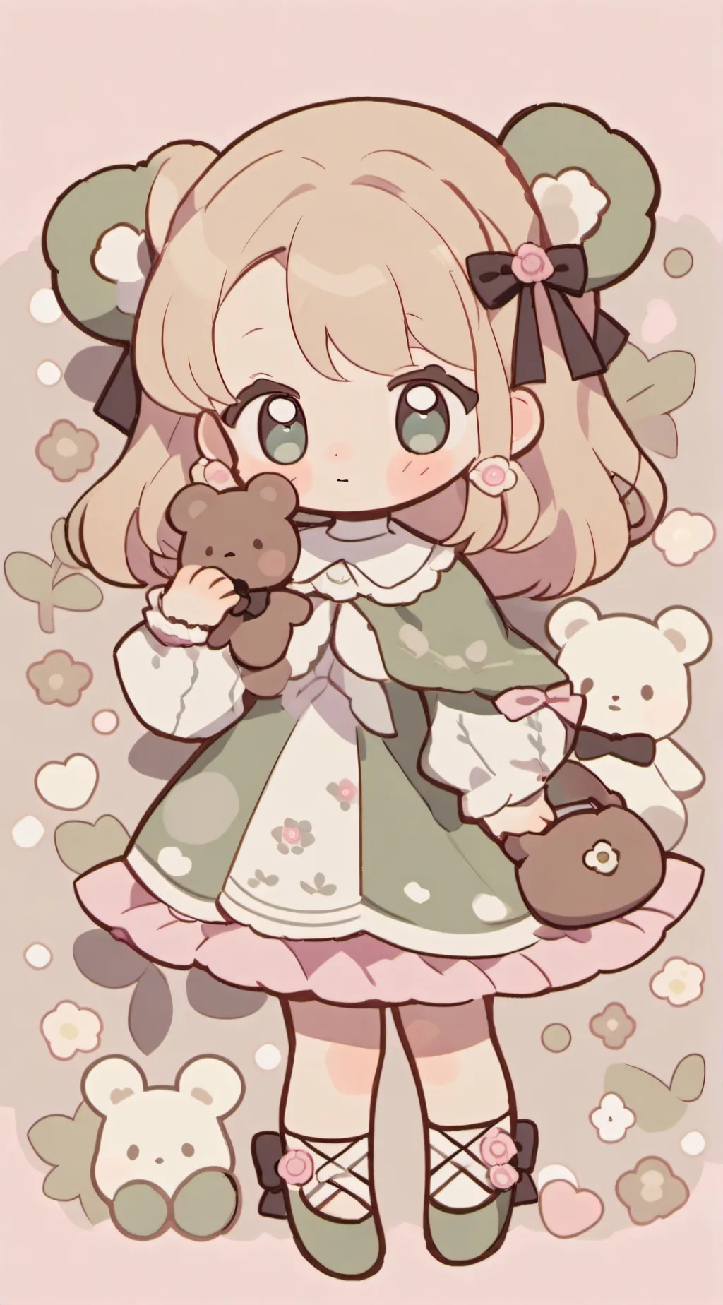 ai character: Baby  background