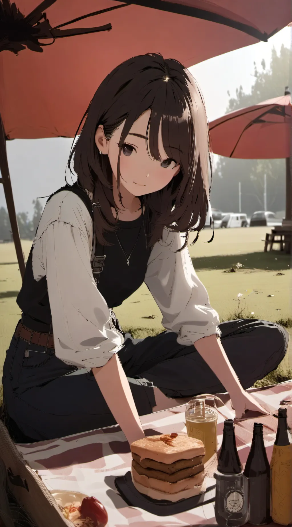 ai character: lily  background