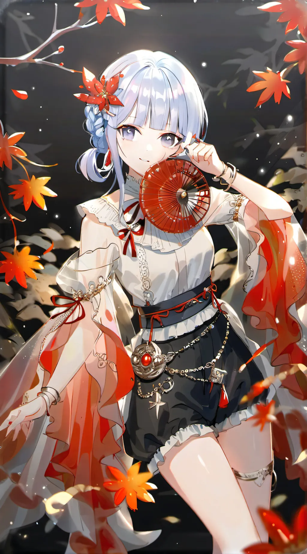 ai character: Ayaka background