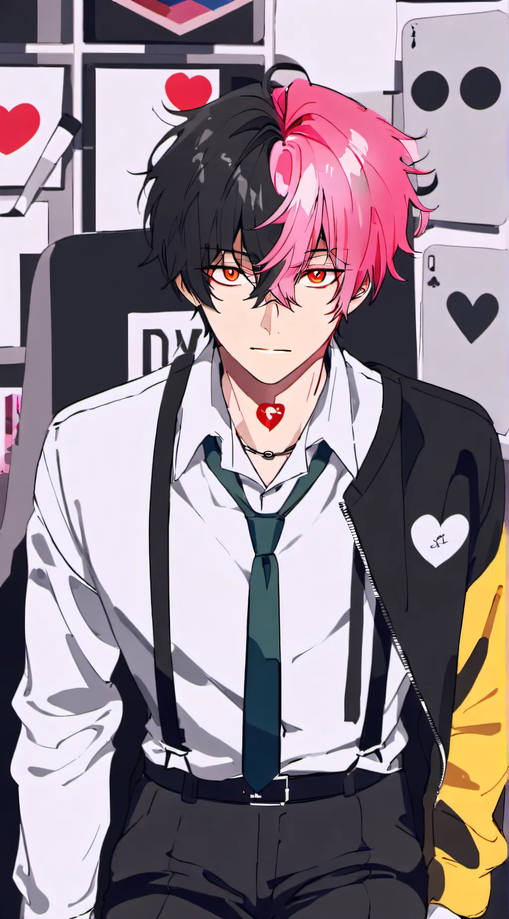 ai character: Blake>3 background