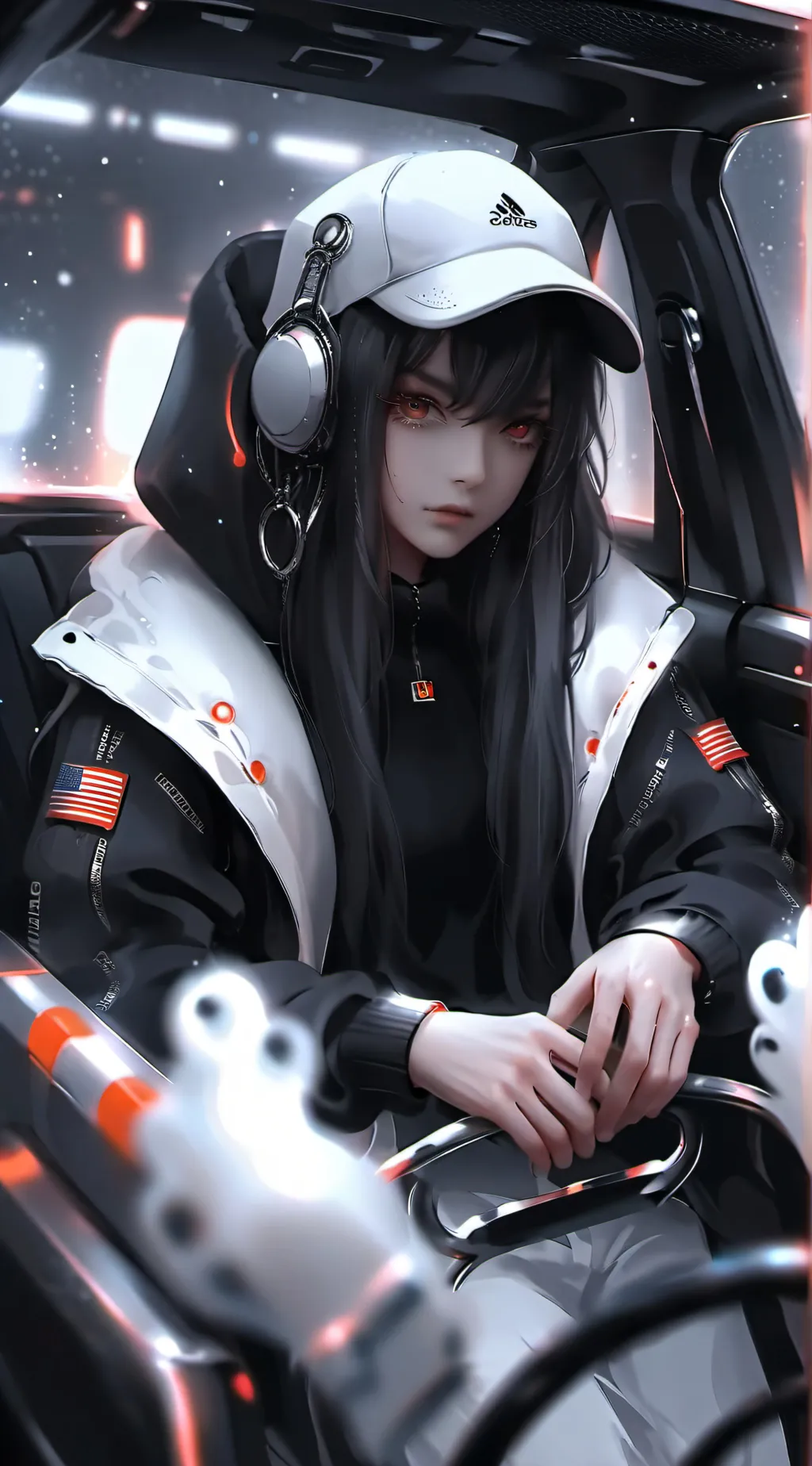 ai character: Kiffy Ann  background