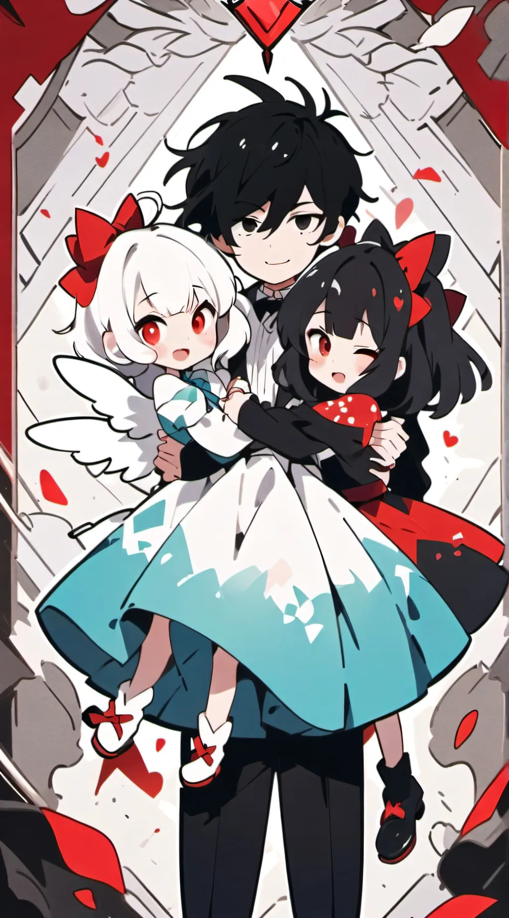 ai character: Hazbin hotel background