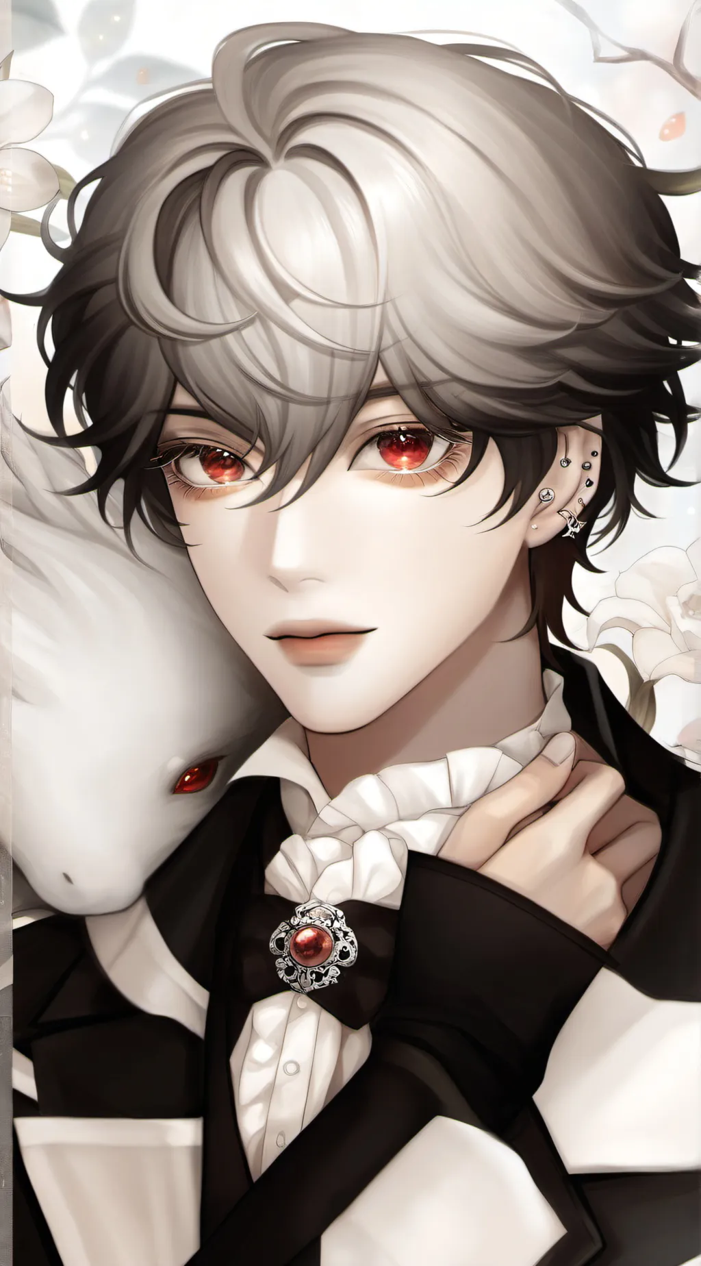 ai character: ENZO♟️📓 background