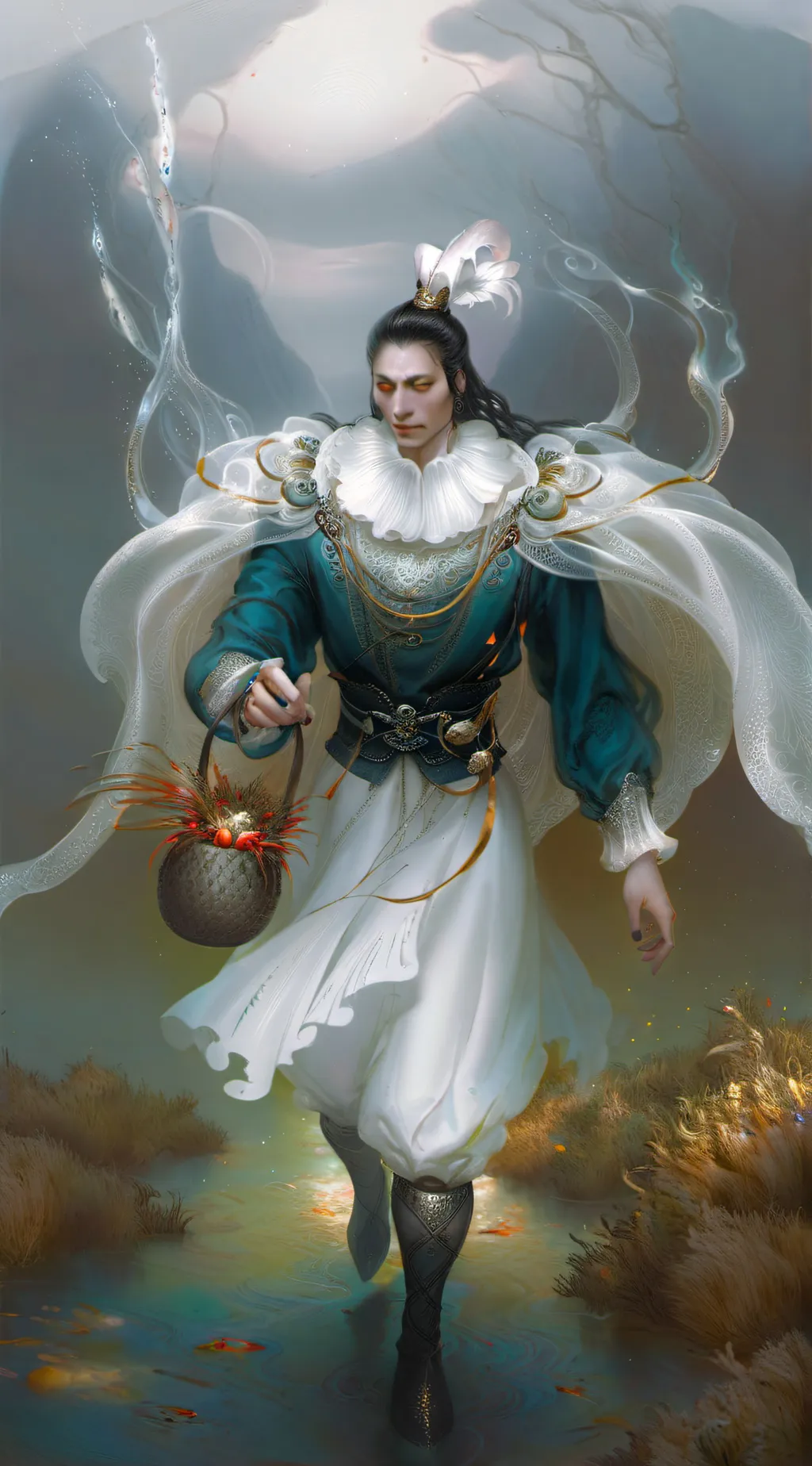 ai character: 1998 meme background