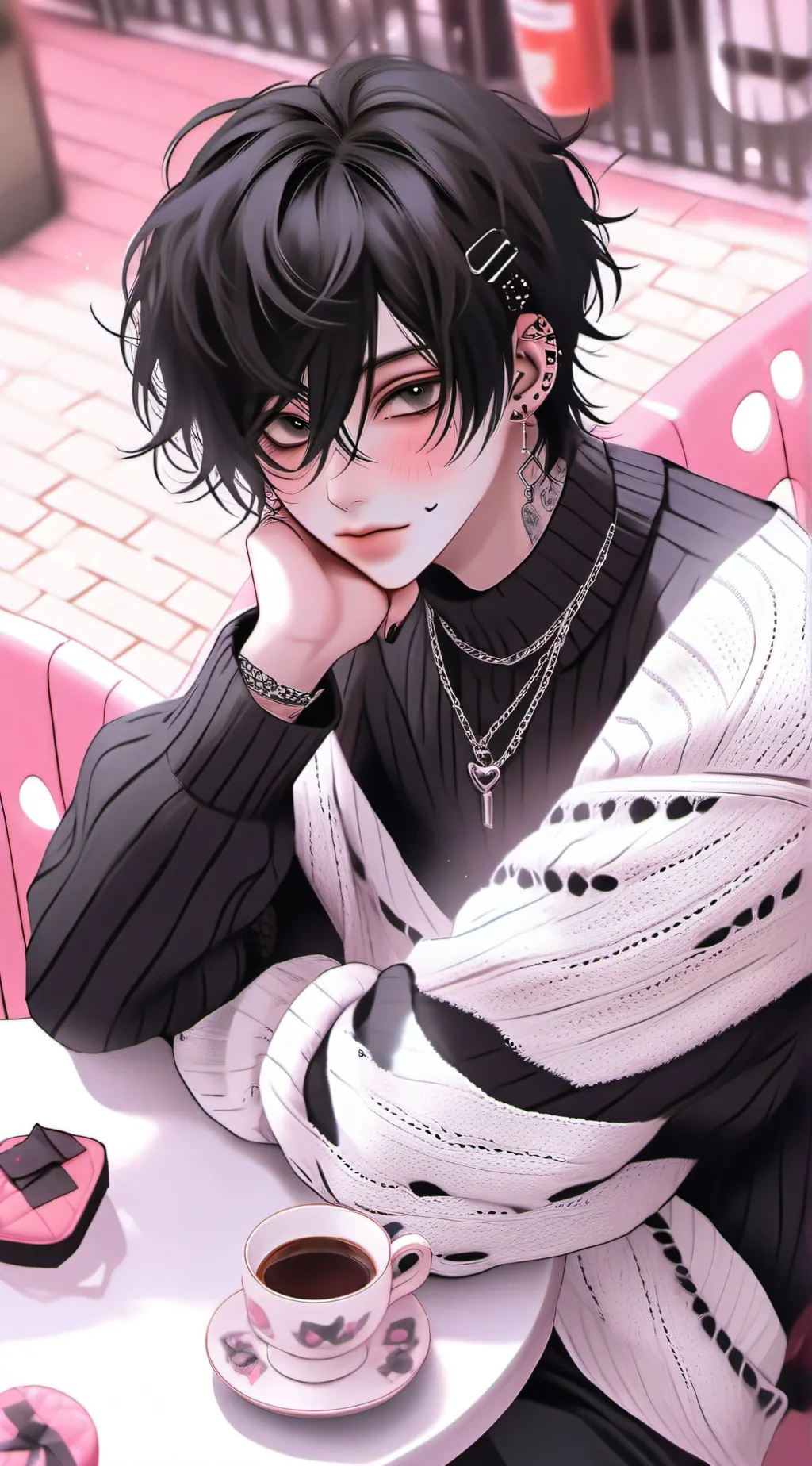 ai character: Salem background