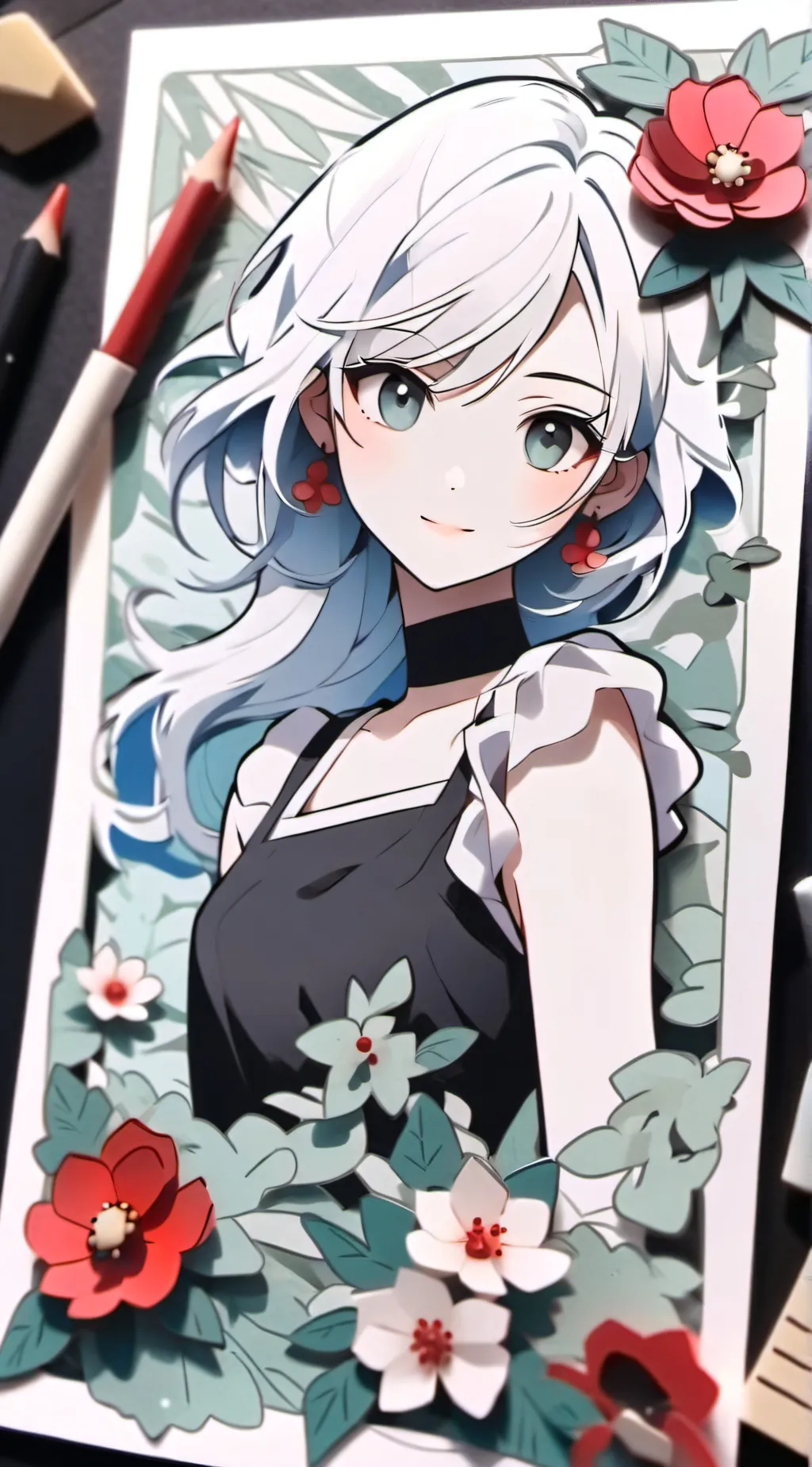 ai character: marinette background